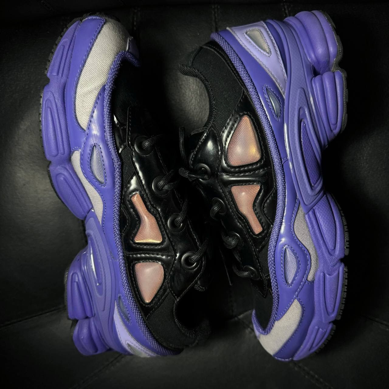 Adidas × Raf Simons 8,5us Adidas Raf Simons Ozweego purple sneakers Size US 8.5 / EU 41-42 - 5 Thumbnail