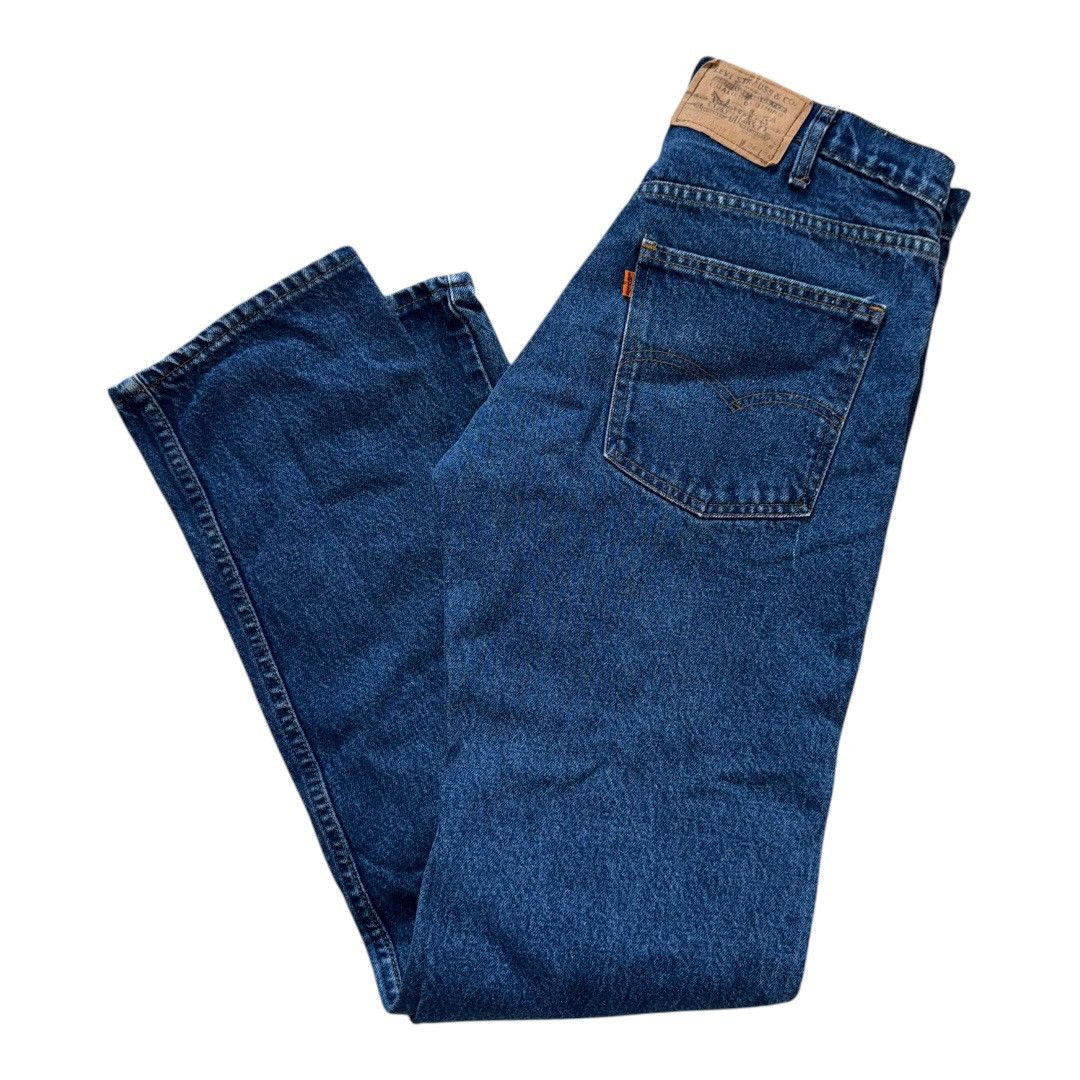Levi's × Levi's Vintage Clothing × Vintage LEVIS 80sORANGE TAB MEDIUM WASH Please Read Description Size US 30 / EU 46 - 1 Thumbnail