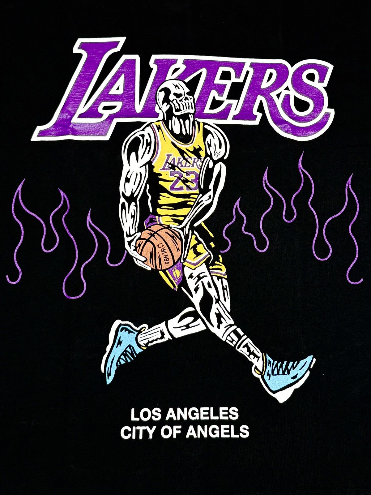 NBA × Warren Lotas 2020 Warren Lotas X LA Lakers “City Of Angels” T-Shirt Sz. L Size US L / EU 52-54 / 3 - 6 Thumbnail