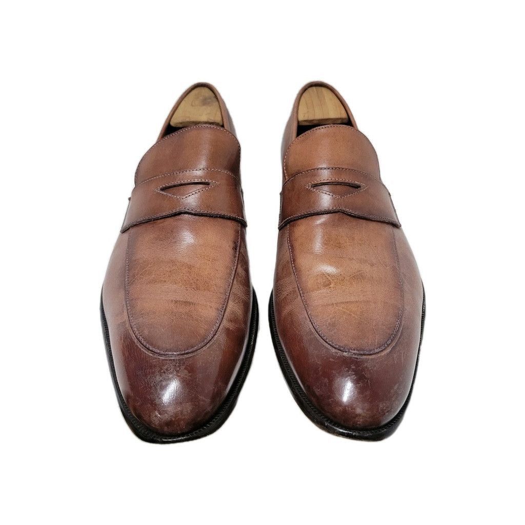Paul Evans Paul Evans Stewart Handcrafted Leather Loafers Men's 13 Size US 8 / EU 41 - 3 Thumbnail
