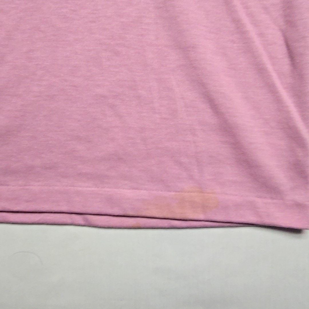 Hanes Vintage Polo Hanes Pink Short Sleeve Women Small Shirt 90s Size S / US 4 / IT 40 - 4 Thumbnail