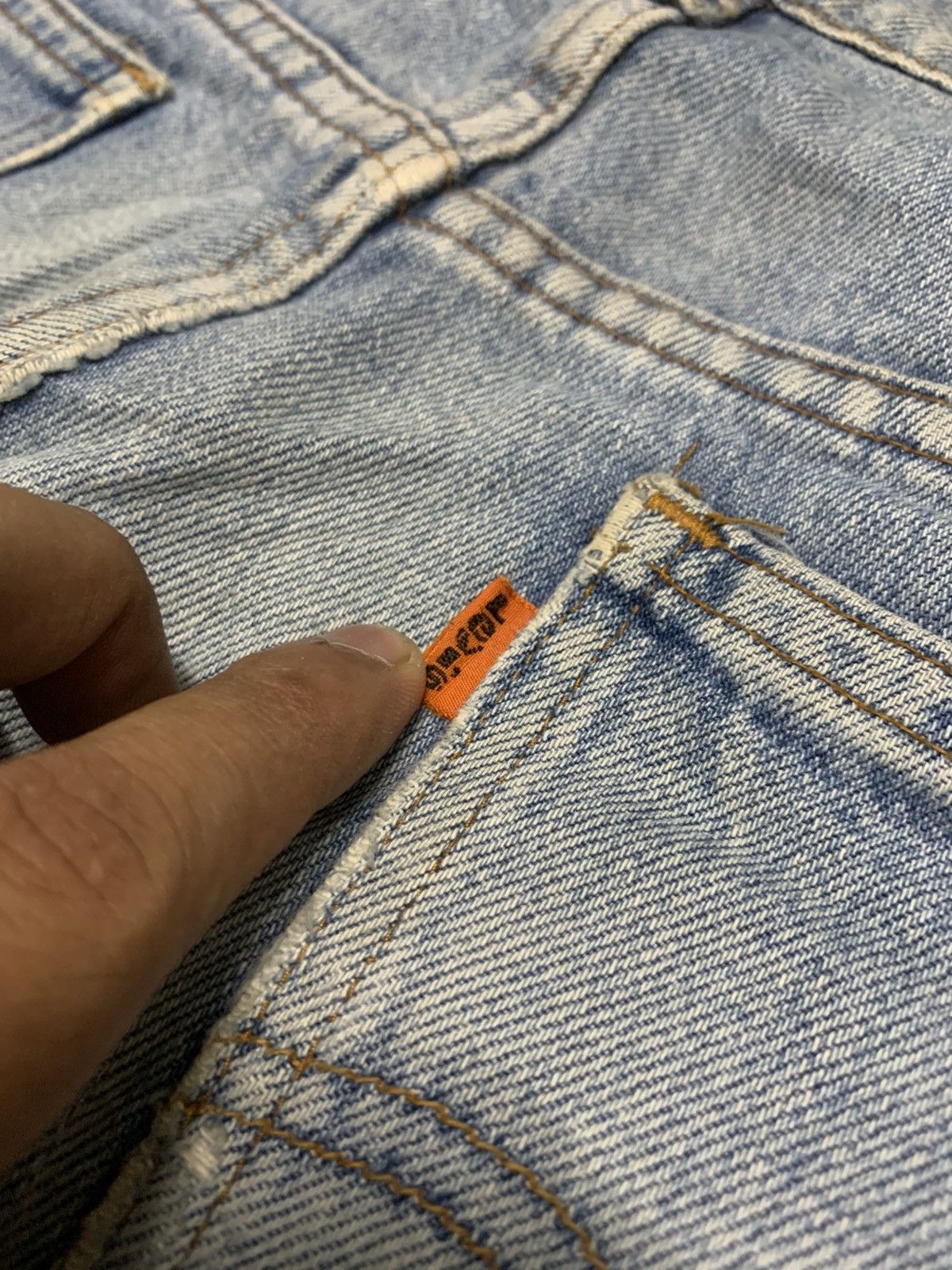 Vintage Vintage Levi’s 515 Orange Tab Denim Jeans Size US 29 - 9 Thumbnail