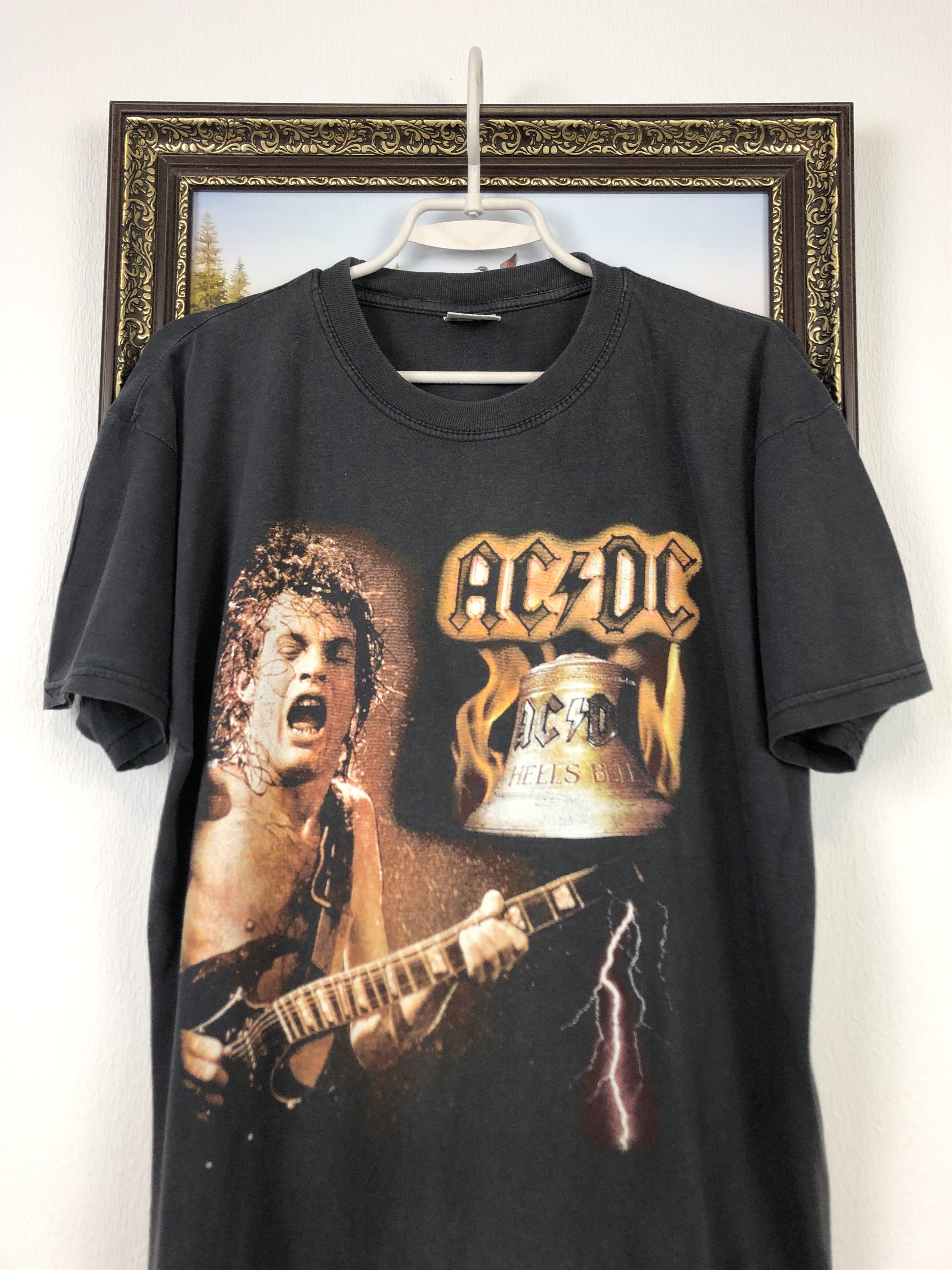 Band Tees Vintage AC/DC Hell's Bells Tee Band Shirt Rare Hype Rare Size US M / EU 48-50 / 2 - 2 Thumbnail