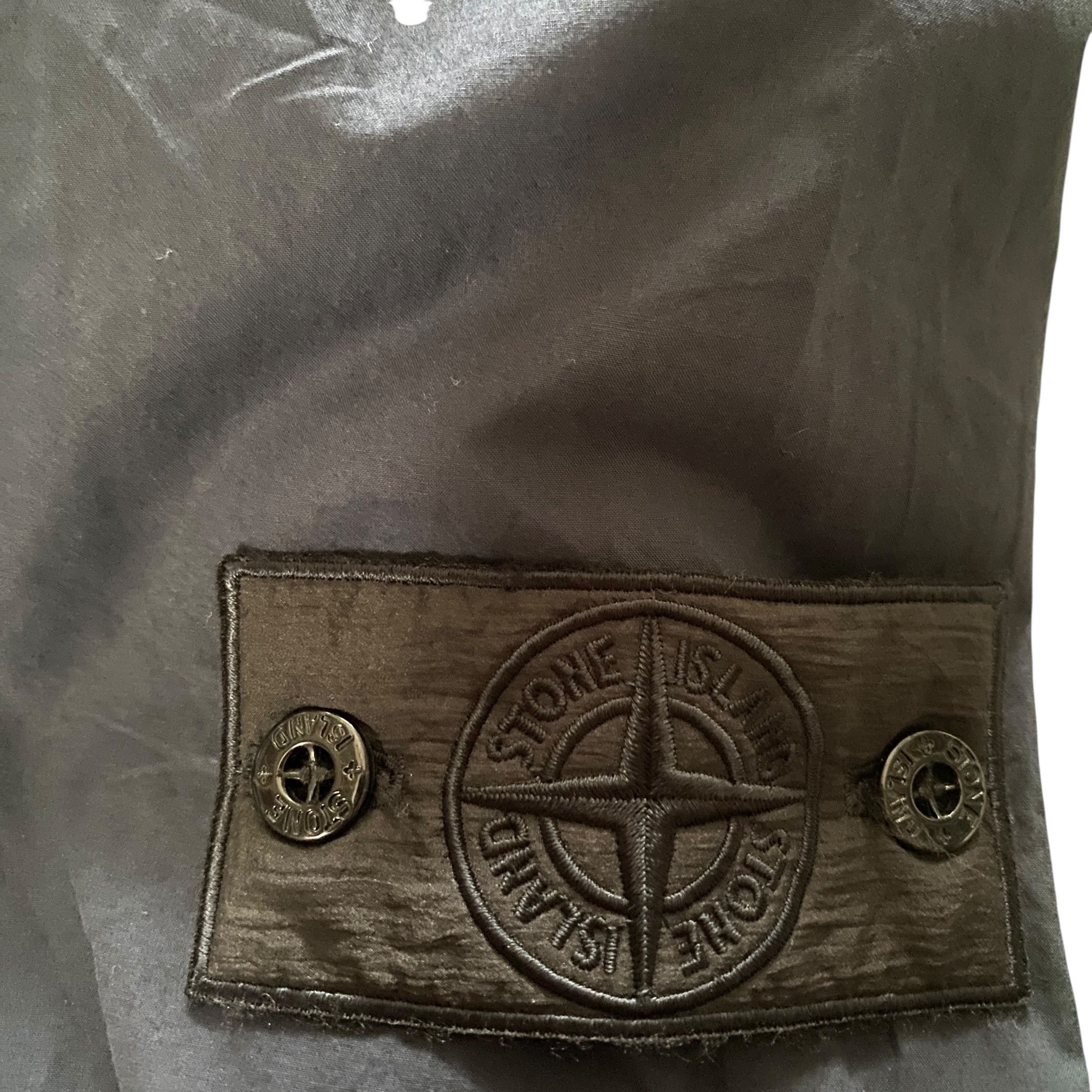 Stone Island Stone Island Overshirt Button Hooded Size US L / EU 52-54 / 3 - 4 Thumbnail