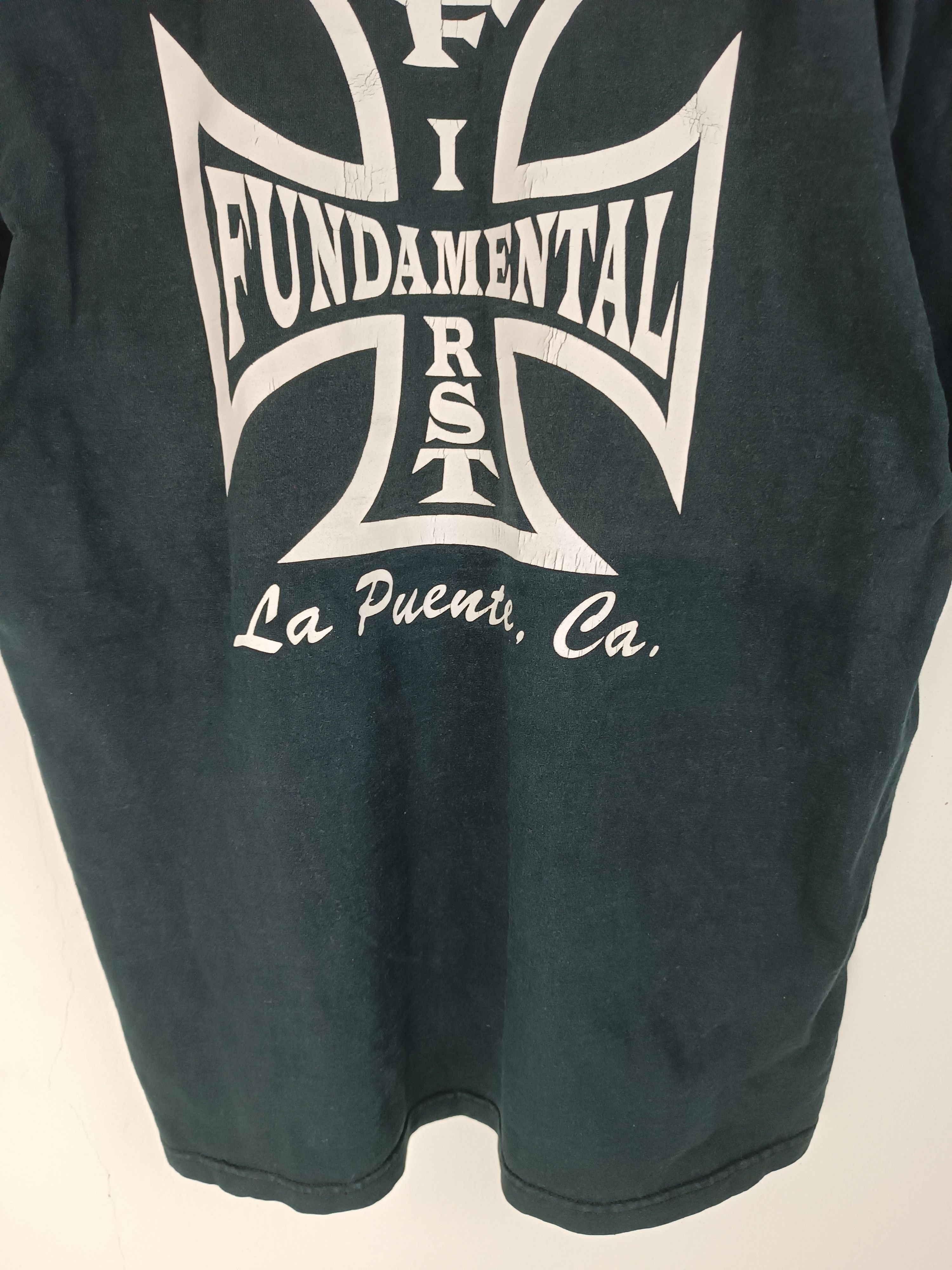 Vintage VINTAGE '05 FIRST FUNDAMENTAL Y2K LA PUERTA TEE wesr coast Size US M / EU 48-50 / 2 - 6 Thumbnail