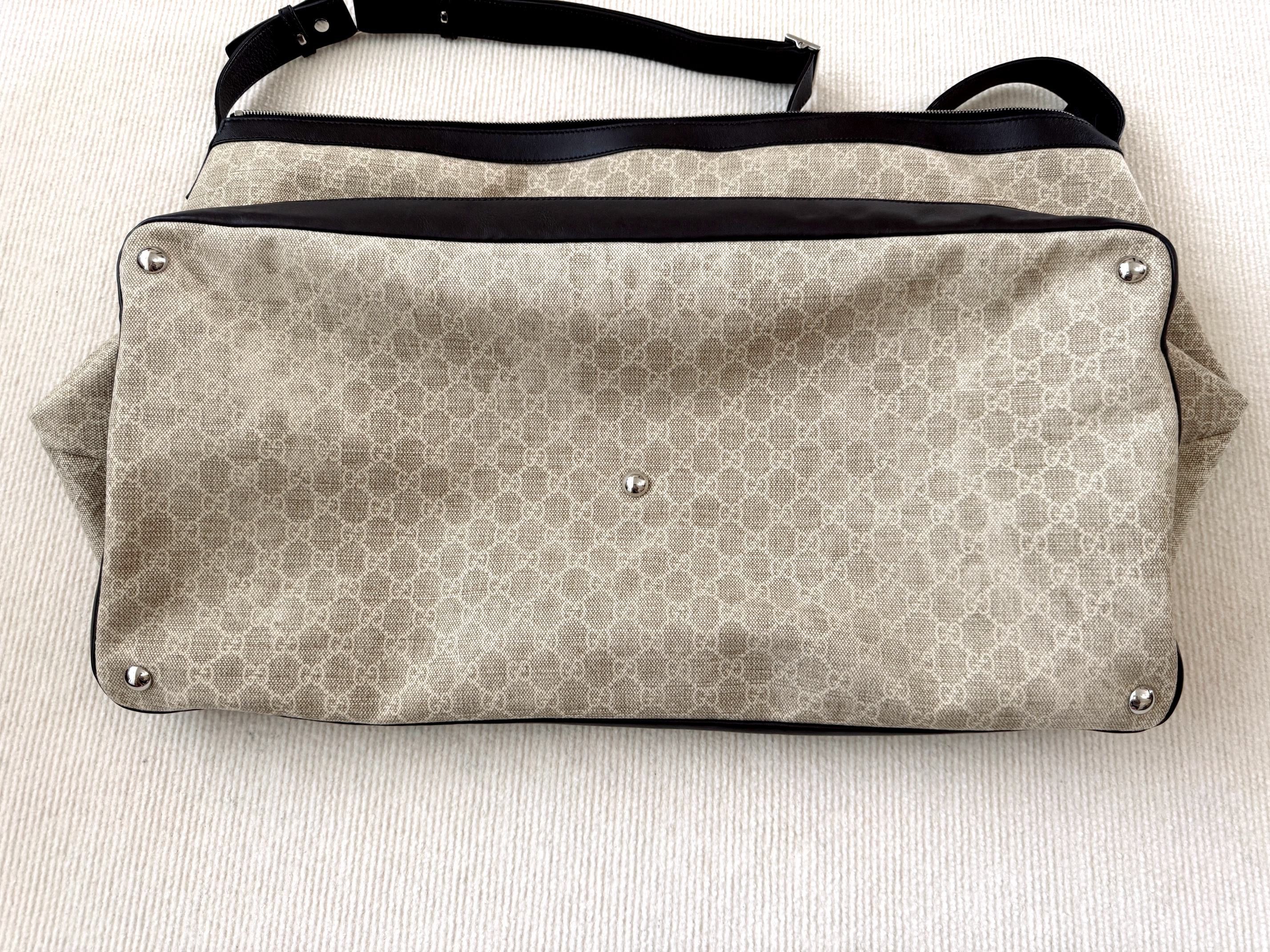 Gucci Gucci XL GG Travel Duffel Carryall Bag Size ONE SIZE - 7 Thumbnail