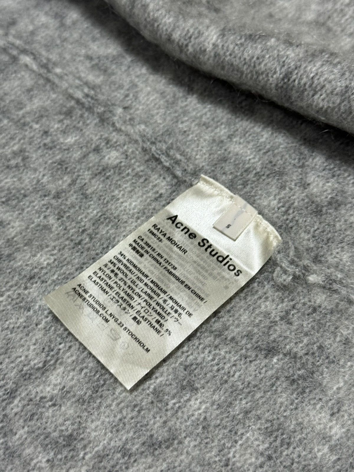 Acne Studios Acne Studios mohair Raya sweater cardigan Size US S / EU 44-46 / 1 - 6 Thumbnail
