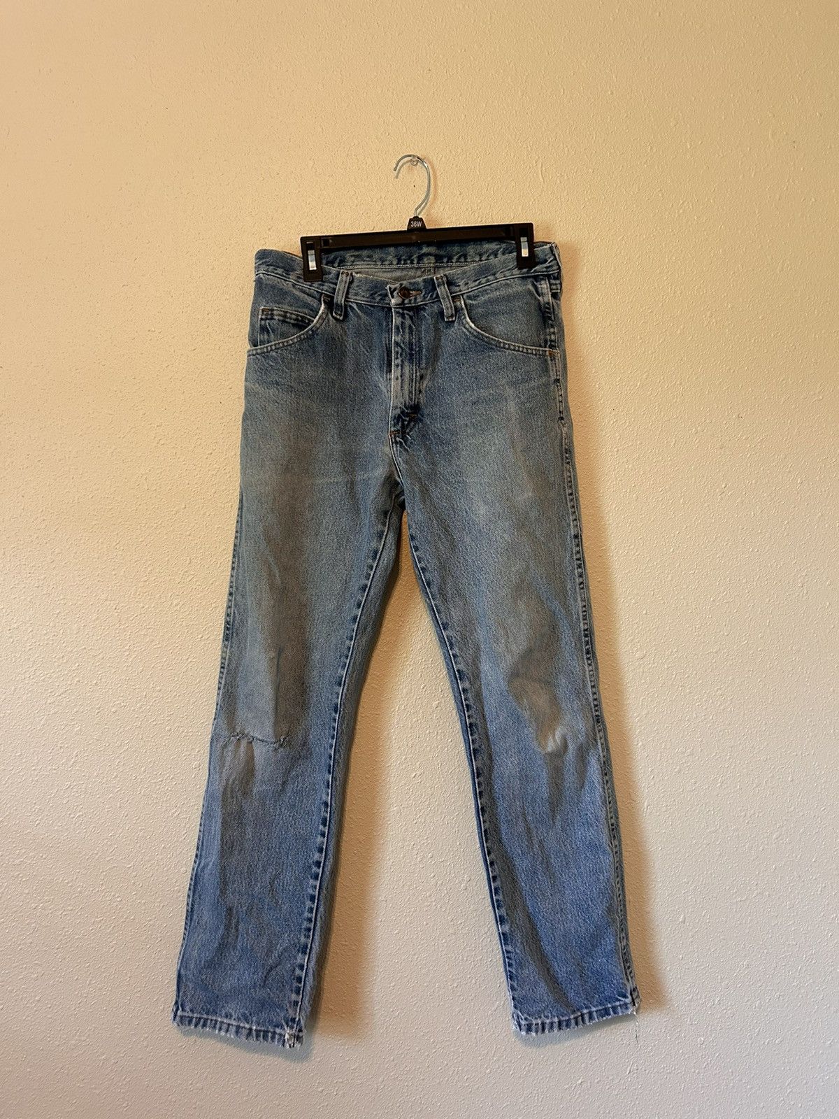 Rustler × Vintage Vintage Rustler Faded Jeans Size US 30 / EU 46 - 1 Thumbnail
