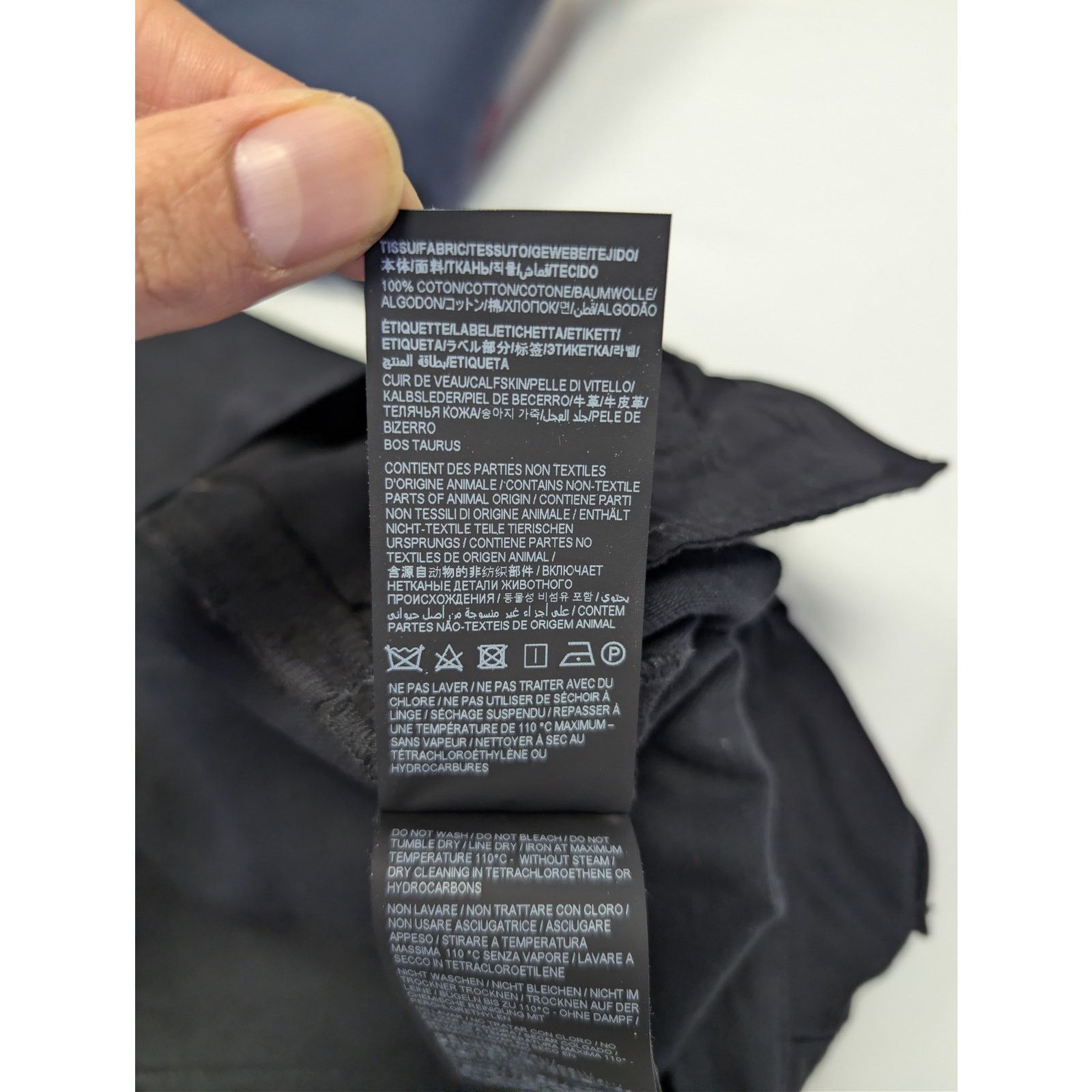 Saint Laurent Paris o1rshd1 Straight Baggy Denim Jeans in Oklahoma Black Size US 29 - 19 Thumbnail