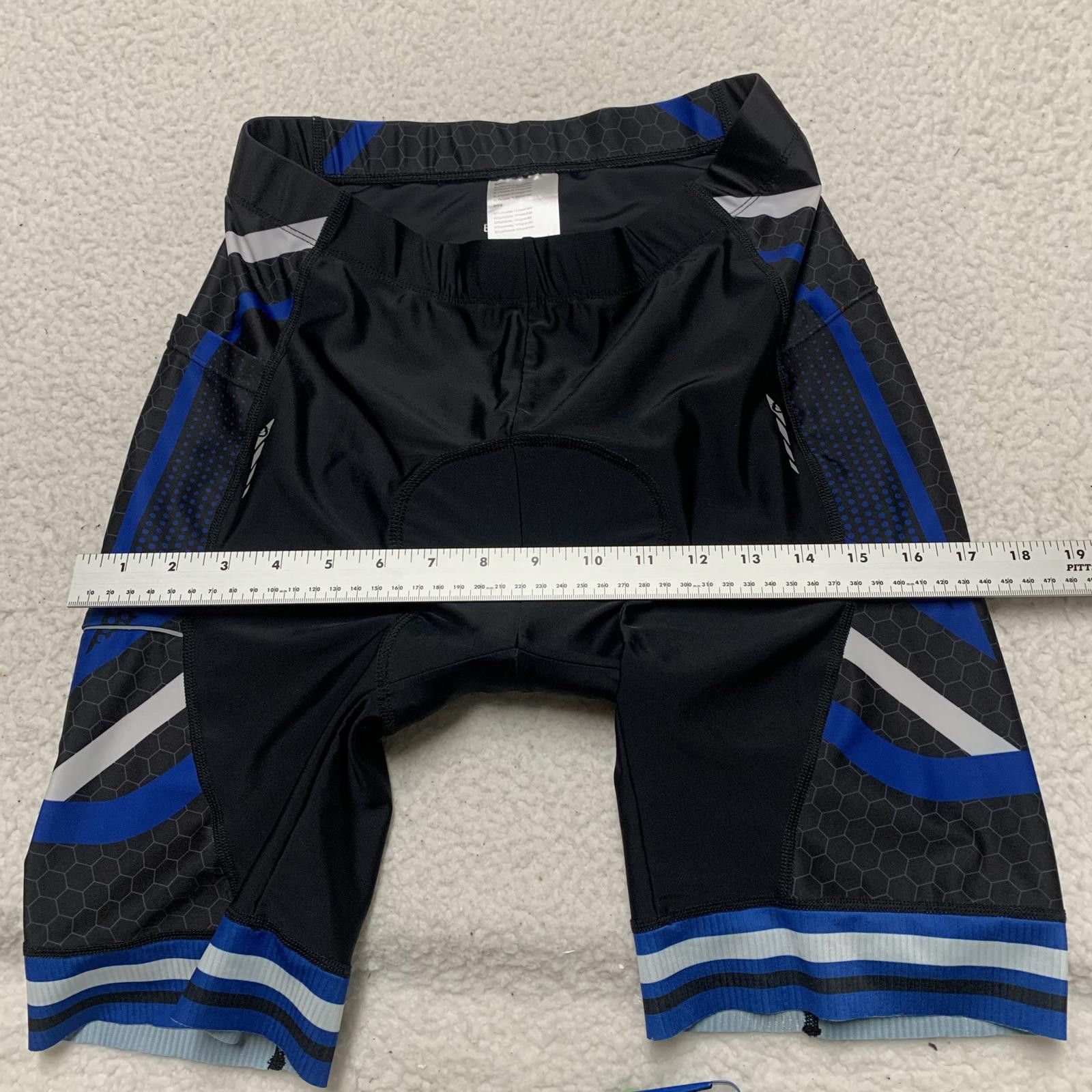 Other BALEAF Men's Size Large Blue Black Padded Cycling Shorts Size US 34 / EU 50 - 7 Thumbnail