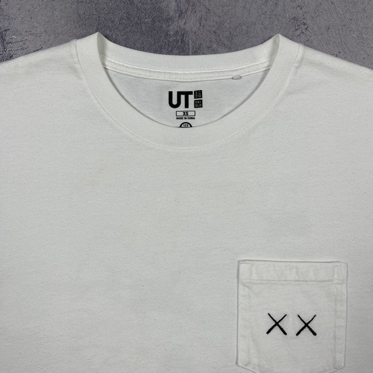 Kaws × Uniqlo Kaws x Uniqlo Sesame Street big logo y2k pocket tee Size US XS / EU 42 / 0 - 10 Thumbnail