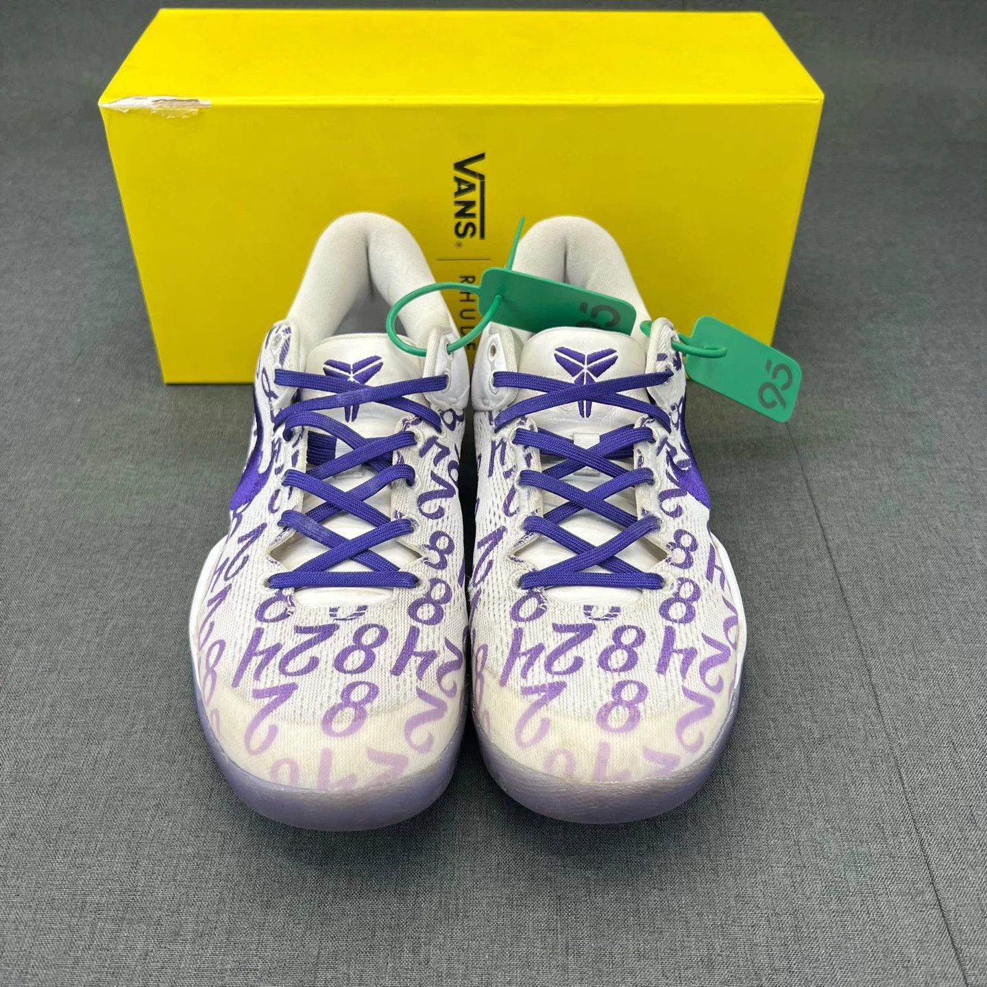 Adidas Adidas ZX 8000 White Purple EUR 41 Mint Size US 8 / EU 41 - 4 Thumbnail