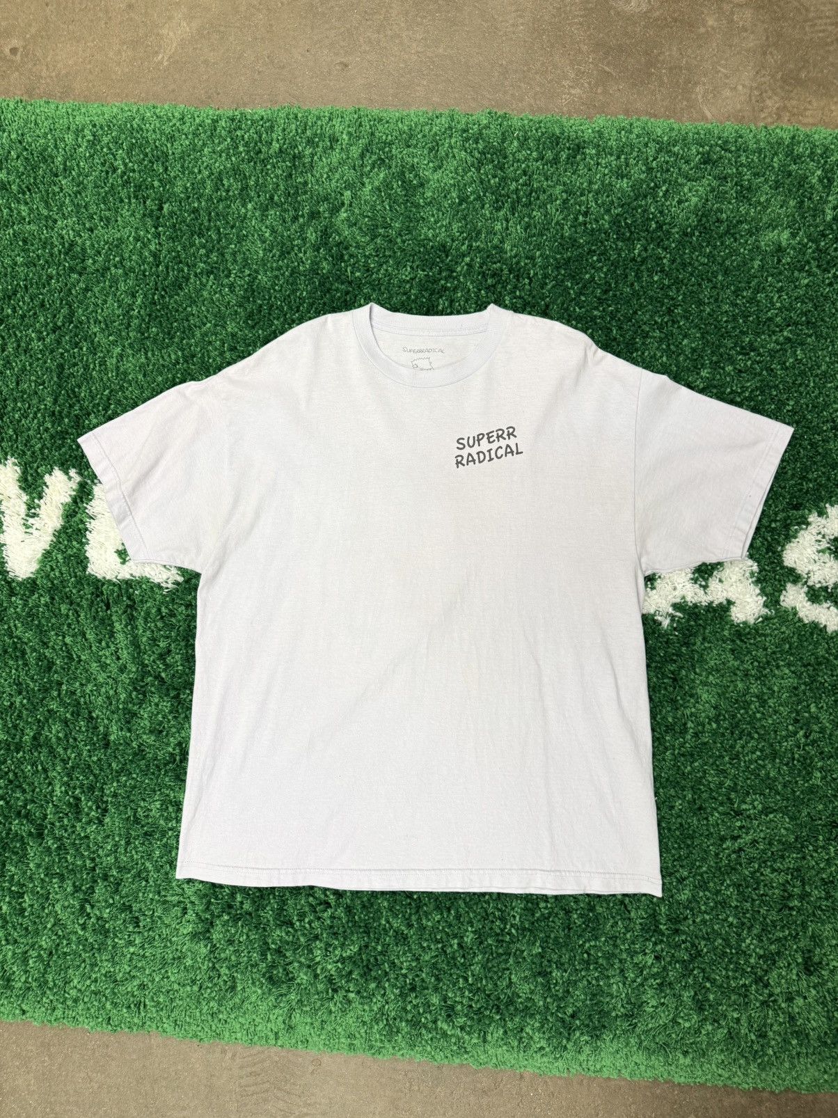 Superrradical Superrradical Baby Blue " Go To Hell " Monopoly Logo Tee Size US XXL / EU 58 / 5 - 5 Thumbnail