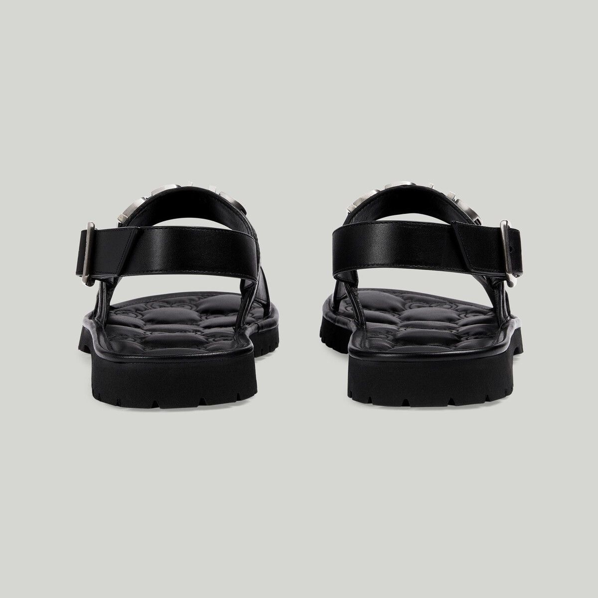 Gucci o1s1wg110225 Sandals in Black Size US 10.5 / EU 43-44 - 3 Thumbnail