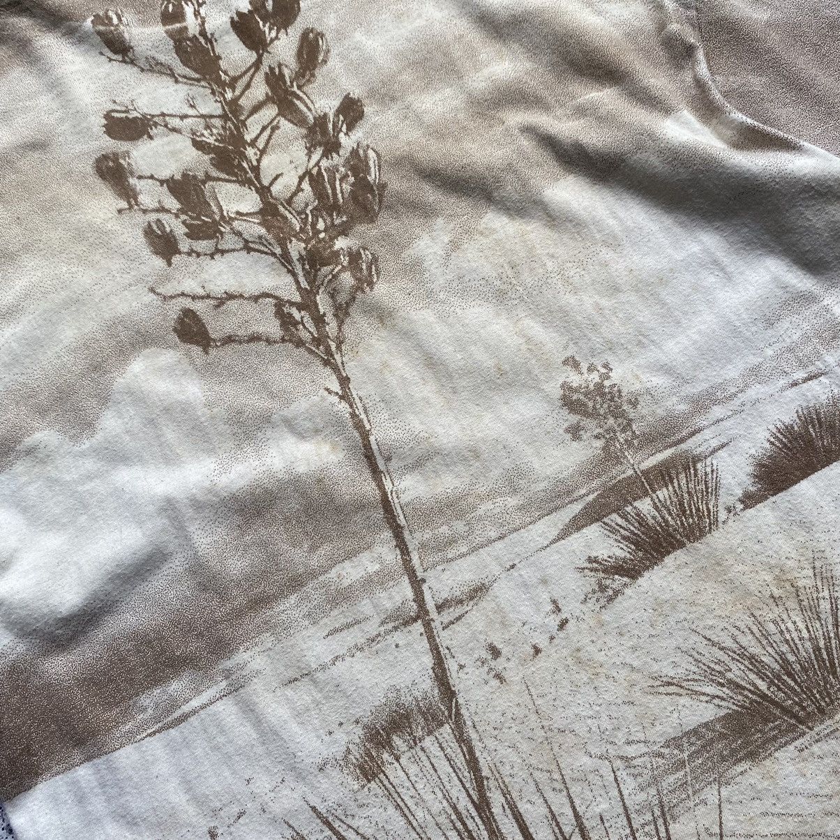 Hanes Rare Design✨ 1992 SIERRA CLUB All Over Print Vintage Tshirt Size US L / EU 52-54 / 3 - 8 Thumbnail