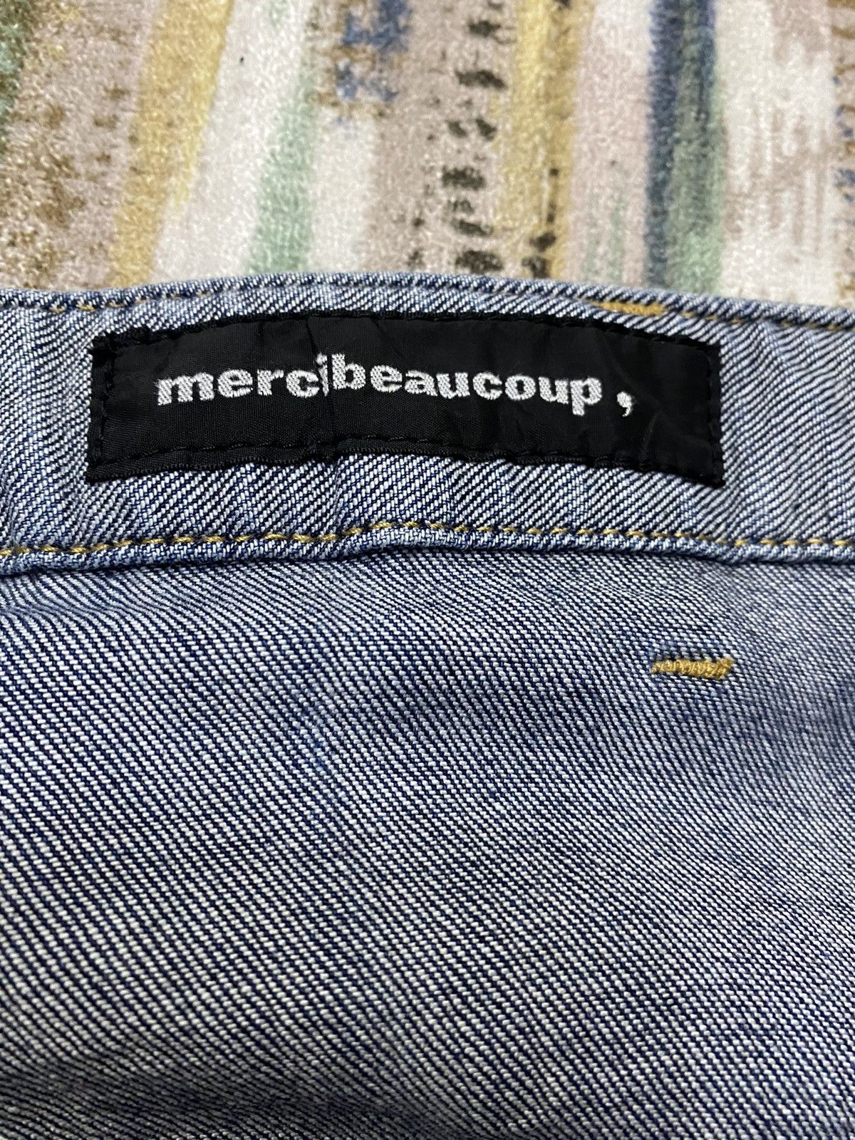 mercibeaucoup MERCIBEAUCOUP Jevous Enprie Stretch Crotch Denim Pants Size US 31 - 9 Thumbnail