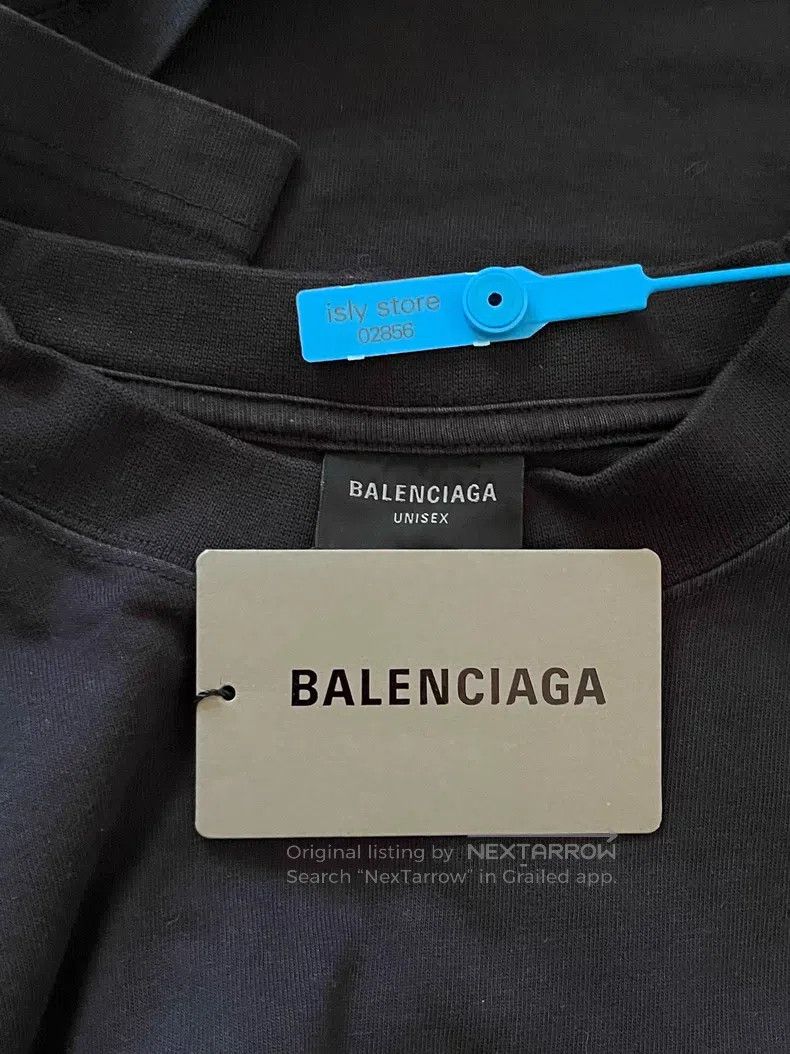 Balenciaga Balenciaga Letter Print Crew Neck Short Sleeve T-Shirt Size US M / EU 48-50 / 2 - 4 Thumbnail