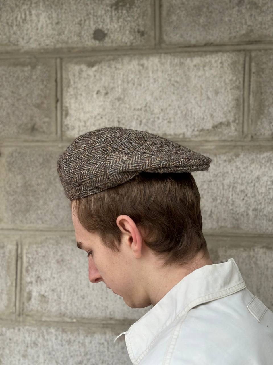 Harris Tweed Luxury Harris Tweed Hat Cap Size 55 Wool Y2K 00s USA Size ONE SIZE - 10 Thumbnail