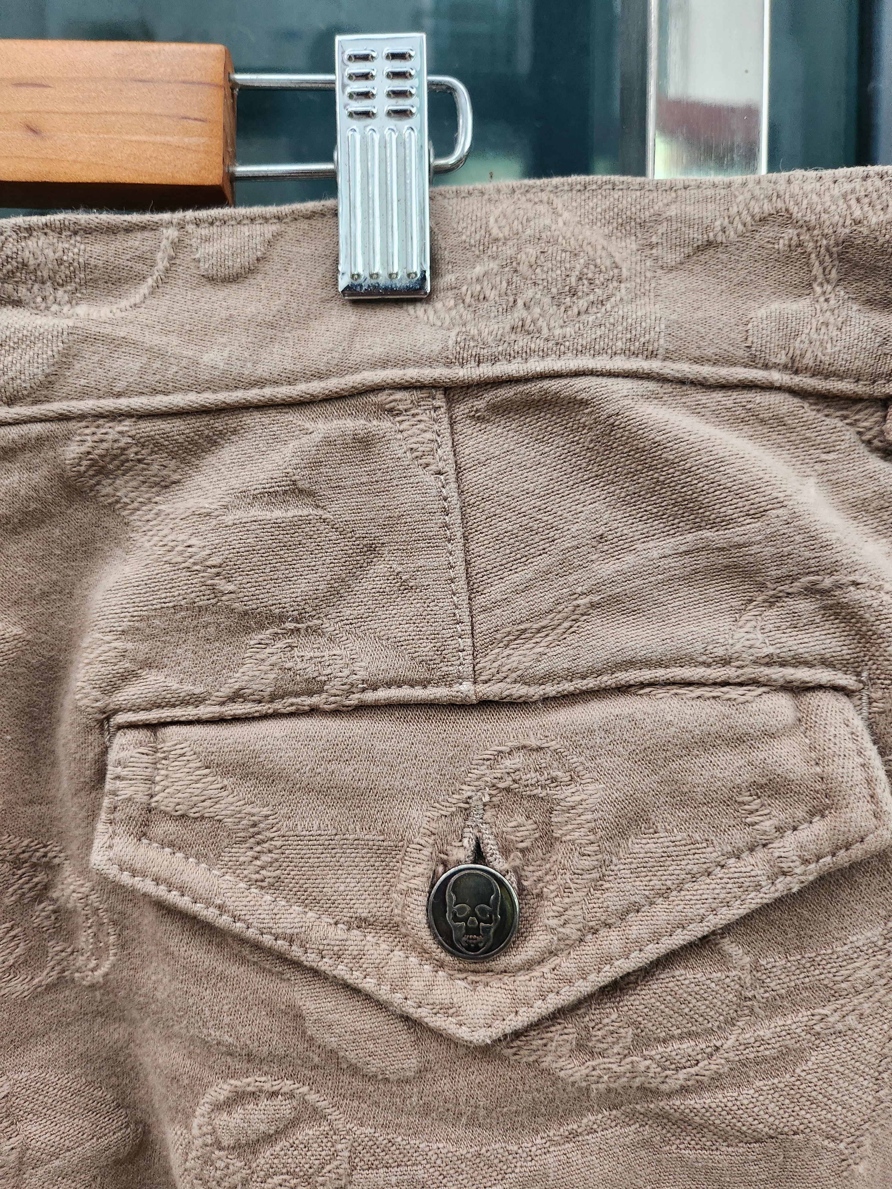 If Six Was Nine × Japanese Brand × Lucien Pellat-Finet 💥Rare Lucien Pellat Finet Brown Shorts Size US 38 / EU 54 - 6 Thumbnail