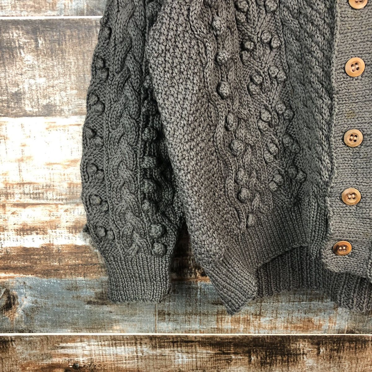 Vintage 💥RARE💥 Lipstar japan Grey Cardigan Knitwear #A1330 Size US M / EU 48-50 / 2 - 7 Thumbnail