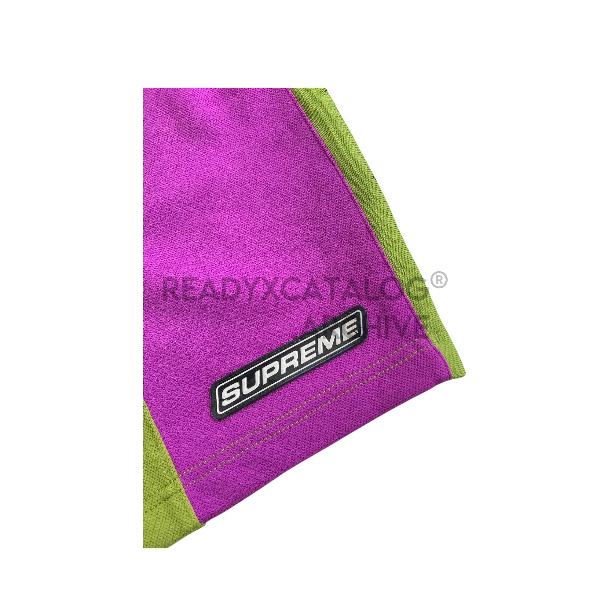 Supreme Supreme Green Purple Barbed Wire Side Applique Logo Stripe Size US 34 / EU 50 - 6 Thumbnail