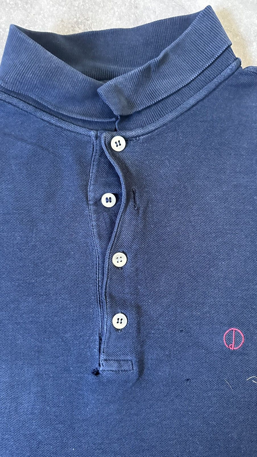 Alfred Dunhill VINTAGE DUNHILL POLO TEE Size US L / EU 52-54 / 3 - 4 Thumbnail