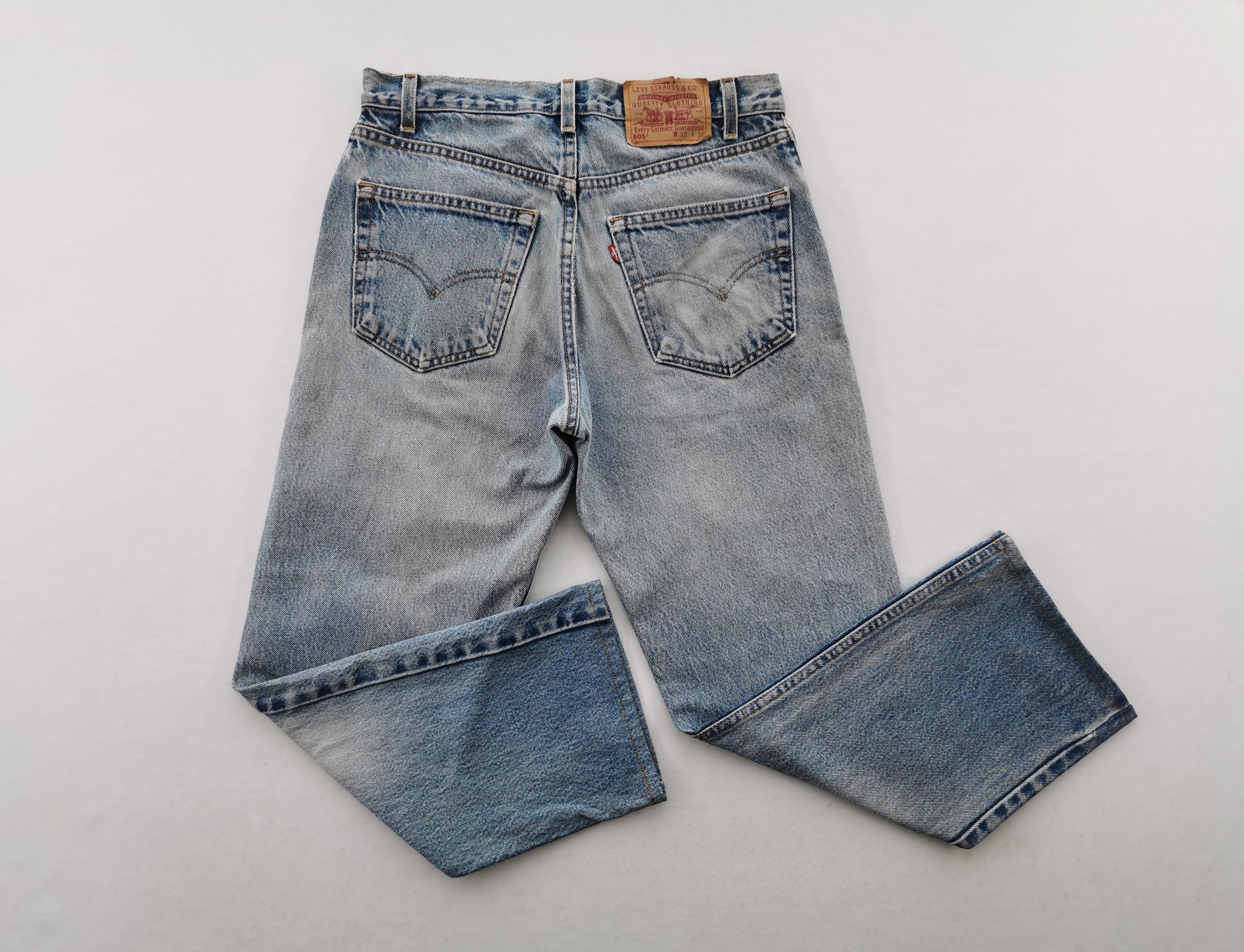 Levi's Vintage Levis Lot 505 Denim Made In USA Size 32/32x30 Size US 32 / EU 48 - 1 Thumbnail
