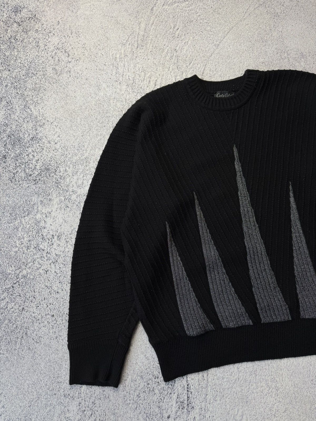 Carlo Colucci Vintage 90s Carlo Colucci Sweater Avant Garde Streetwear USA Size US L / EU 52-54 / 3 - 2 Thumbnail