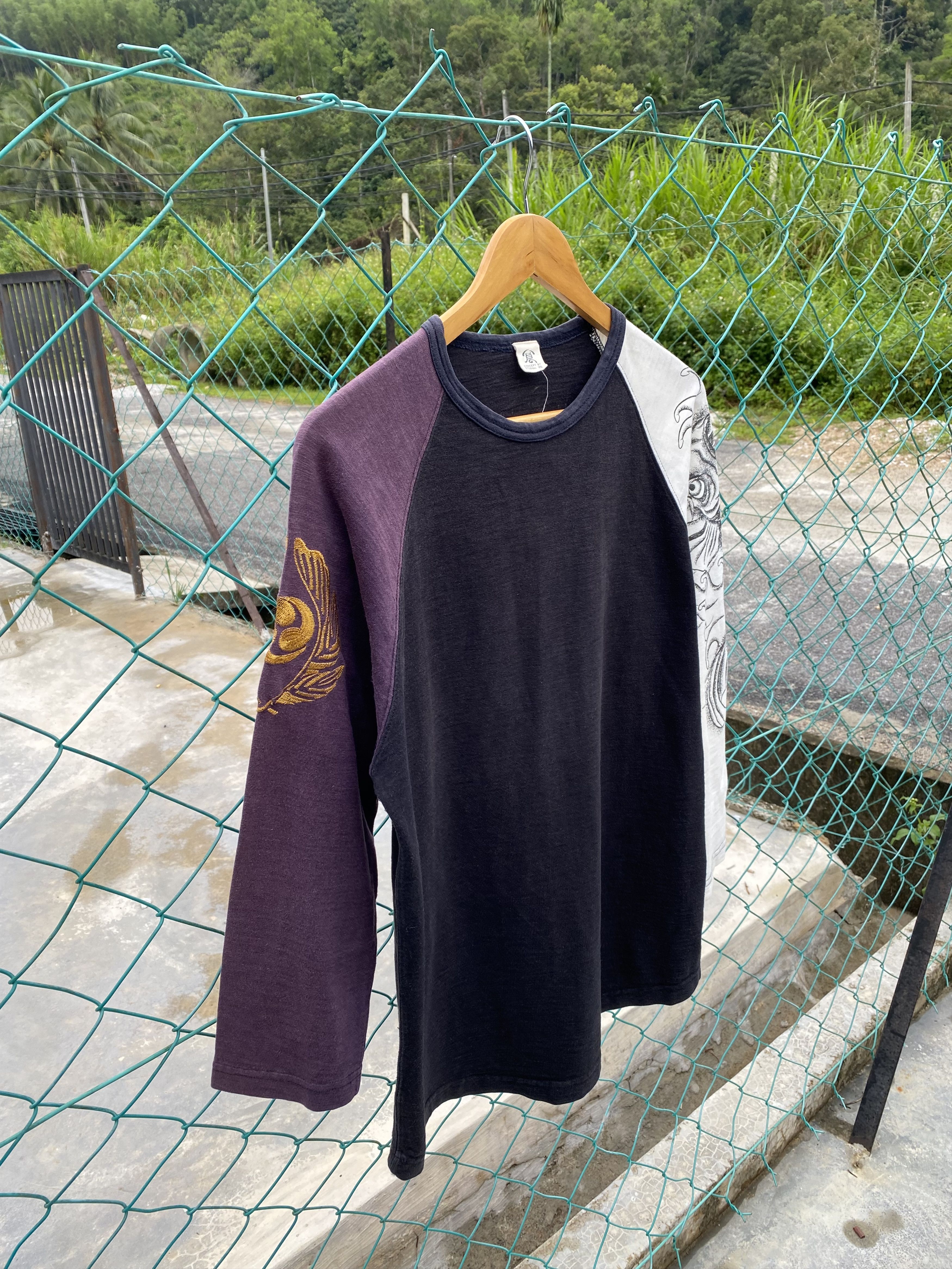 Eternal Vintage eternal 3/4 raglan sukajan tshirt Size US L / EU 52-54 / 3 - 3 Thumbnail