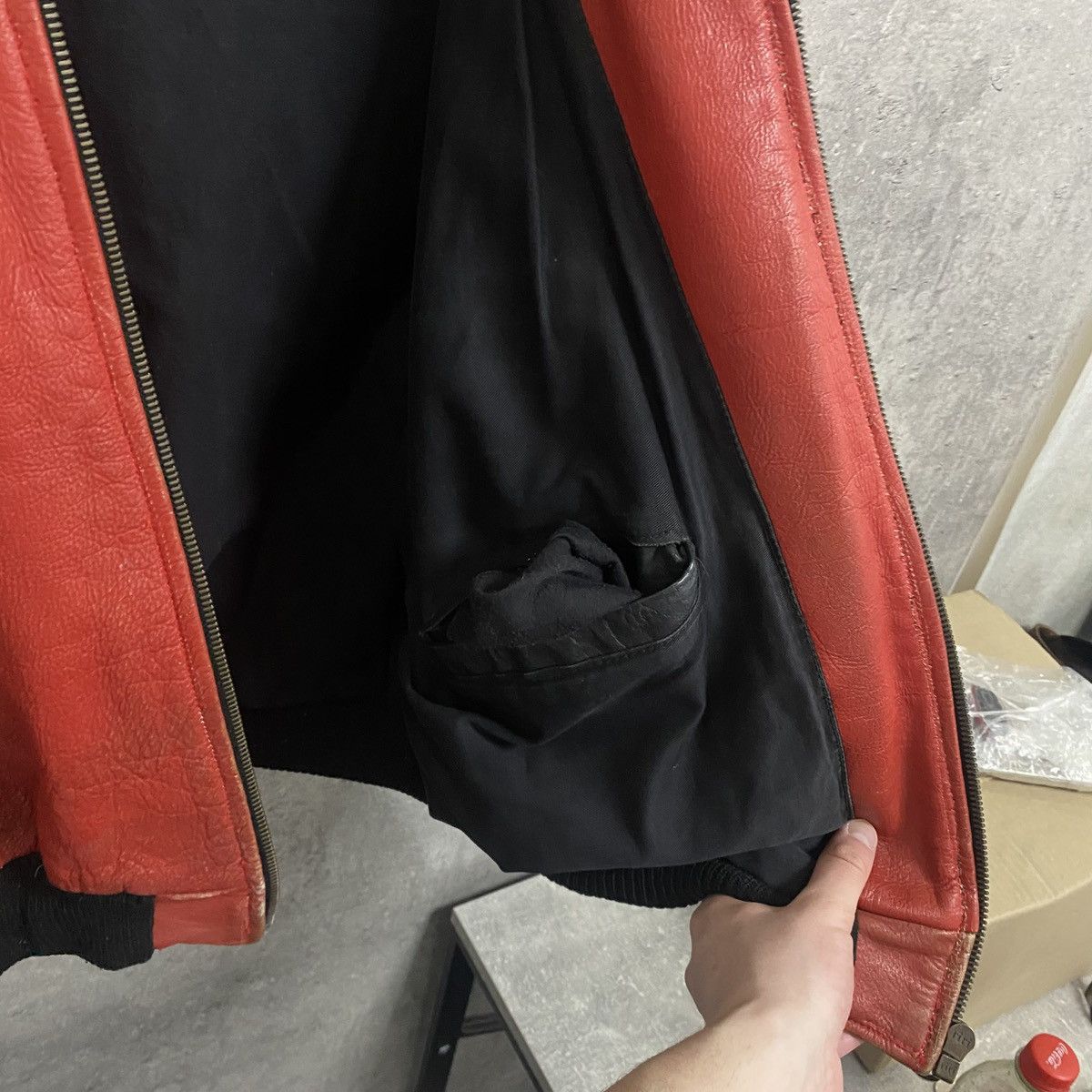 Diesel Vintage Diesel Leather Biker Racing Jacket Archive Y2K Size US L / EU 52-54 / 3 - 14 Thumbnail