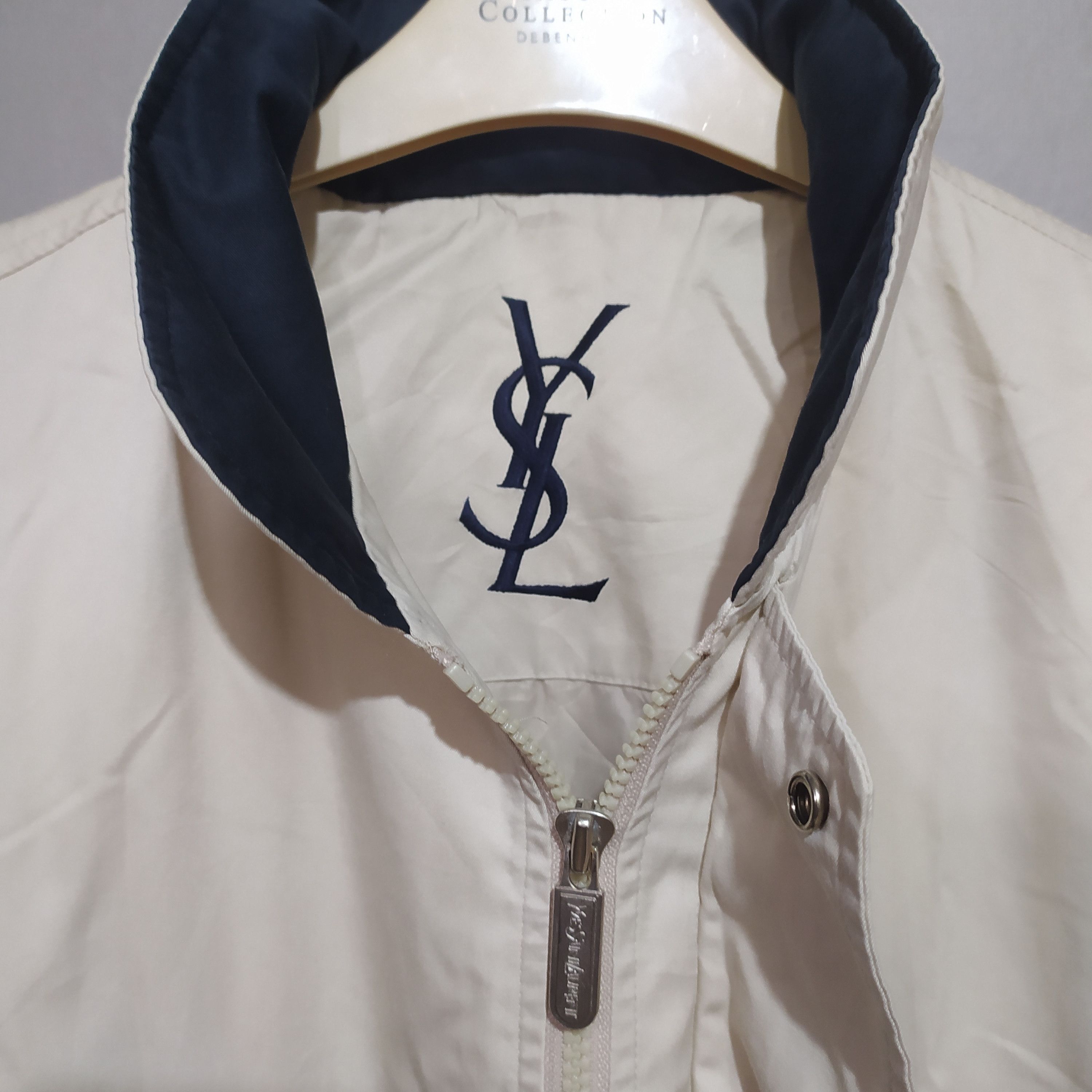 Yves Saint Laurent 💥BIG LOGO💥YSL Yves Saint Laurent Parka Jacket with Hoodie Size US M / EU 48-50 / 2 - 4 Thumbnail