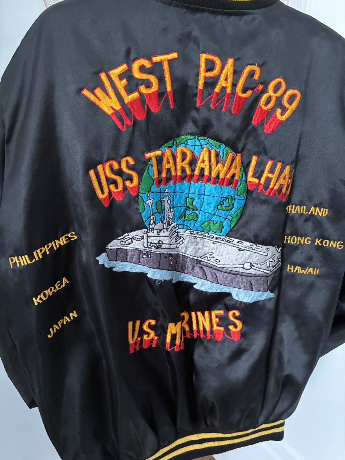 Other Vintage Souvenir Jacket West Pacific U.S. Marines As-Is Size US M / EU 48-50 / 2 - 7 Thumbnail
