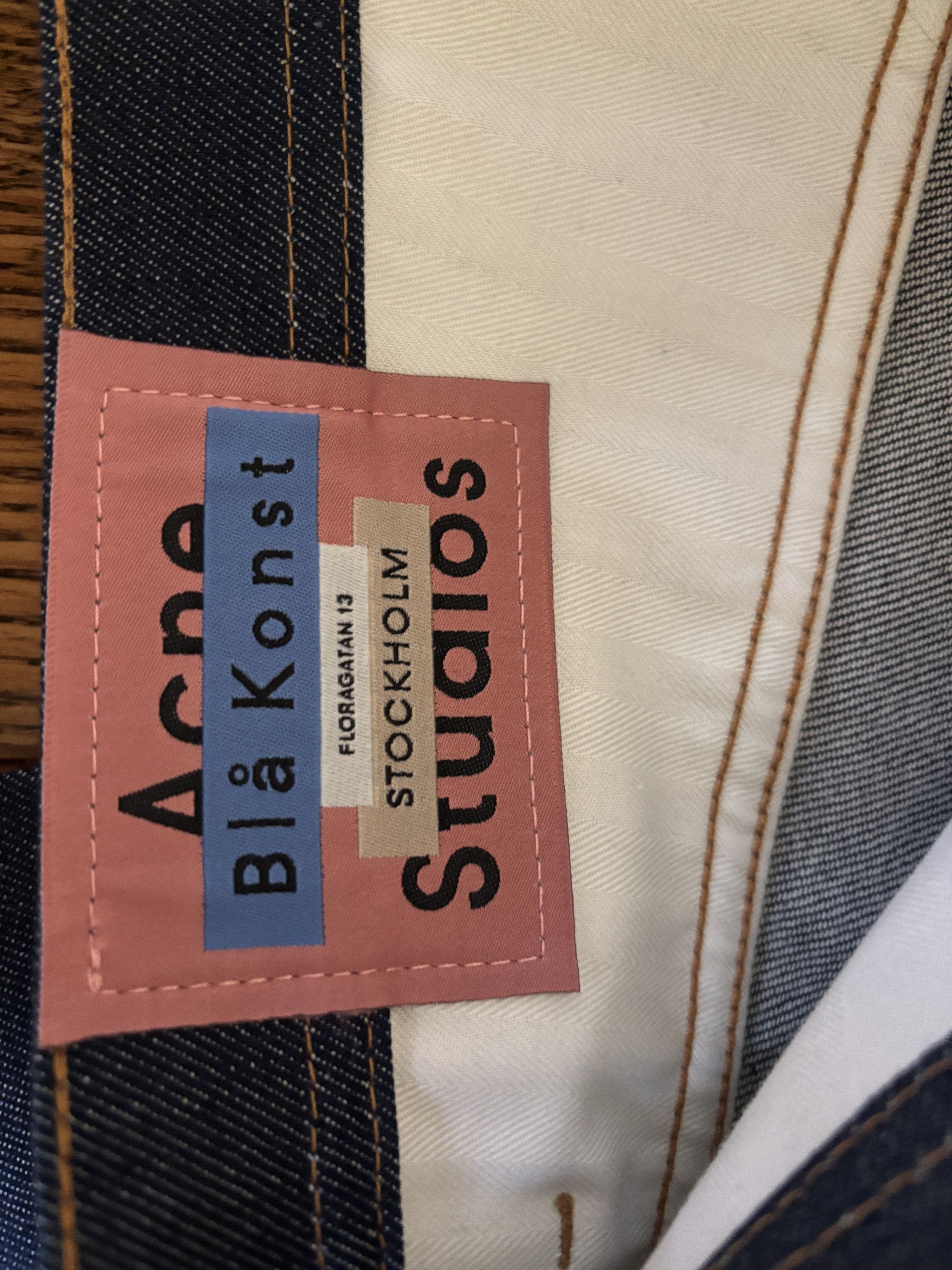 Acne Studios River Indigo Jeans 31/34 Size US 31 - 4 Thumbnail