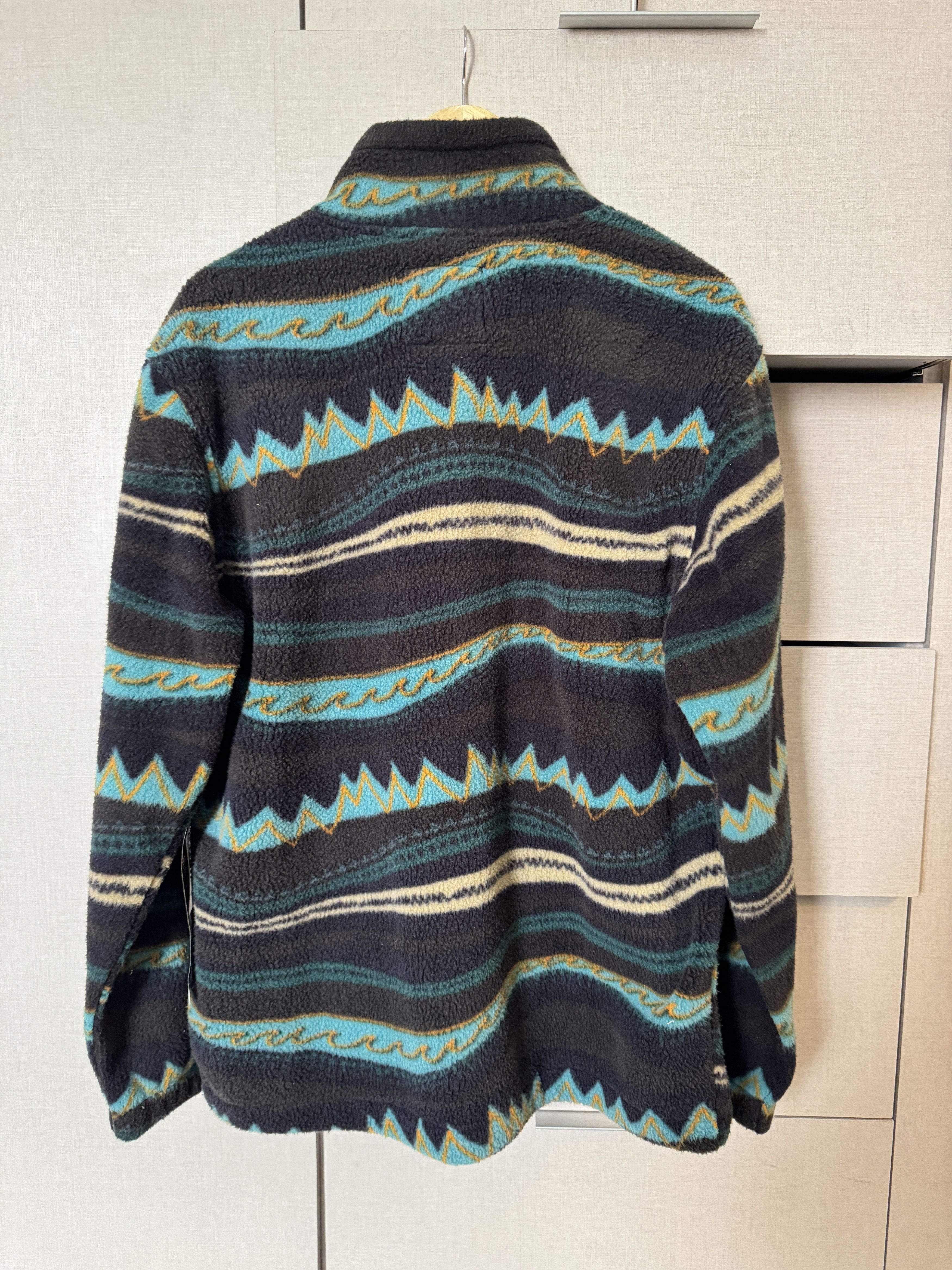 Billabong Billabong Boundary Half-Zip Mock Neck Fleece Sweater L Size US L / EU 52-54 / 3 - 3 Thumbnail