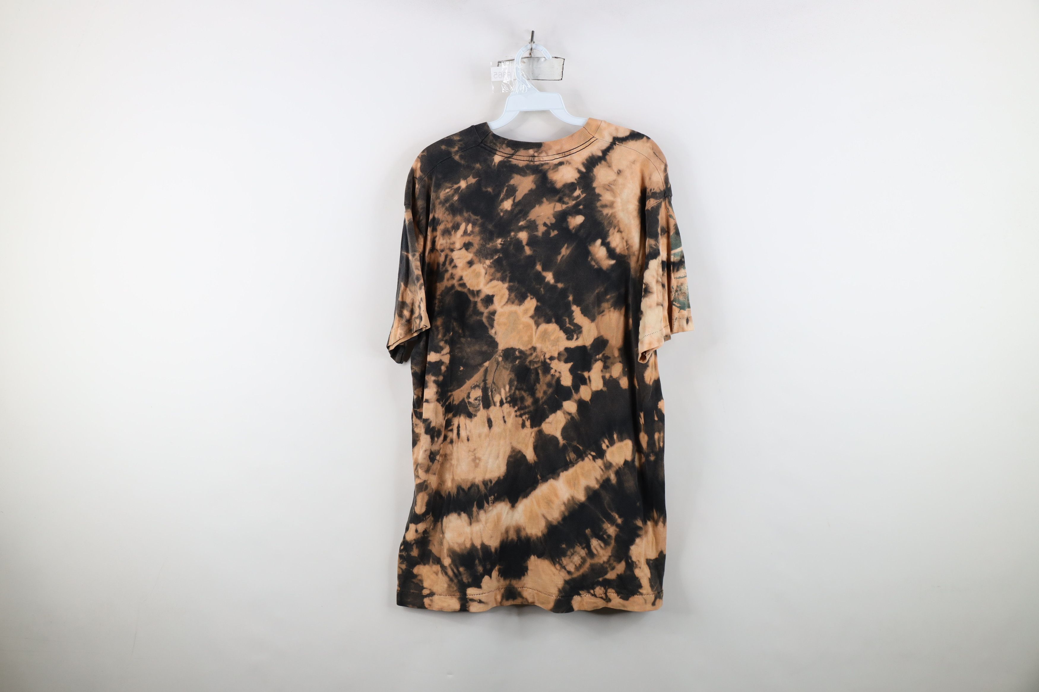 Vintage Vintage 90s Streetwear Blank Acid Wash Cotton T-Shirt USA Size US L / EU 52-54 / 3 - 12 Thumbnail