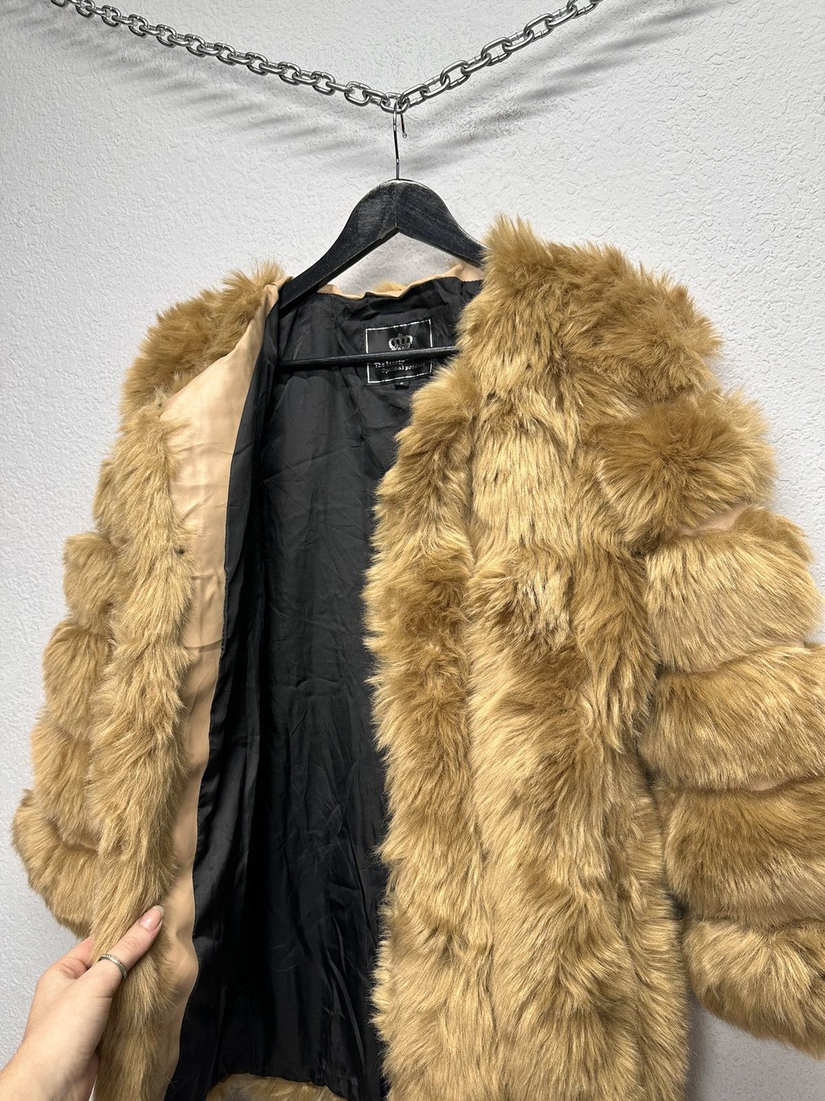 If Six Was Nine Vintage Army Military Fur Hood Jacket Y2K Utility Cropped Size S / US 4 / IT 40 - 4 Thumbnail