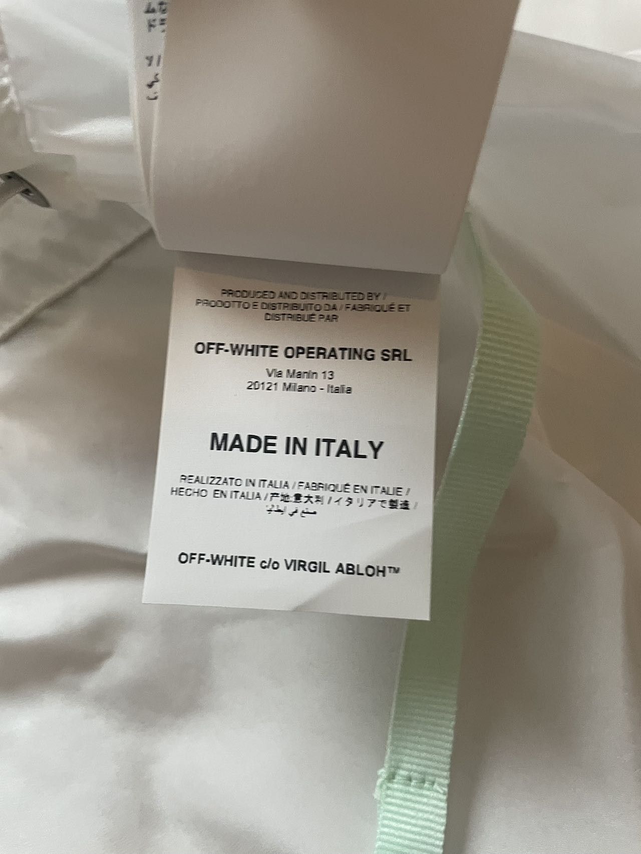 Off-White Off-White Nylon Coat Brand New Women's Coat Size 38 Size XS / US 0-2 / IT 36-38 - 12 Thumbnail