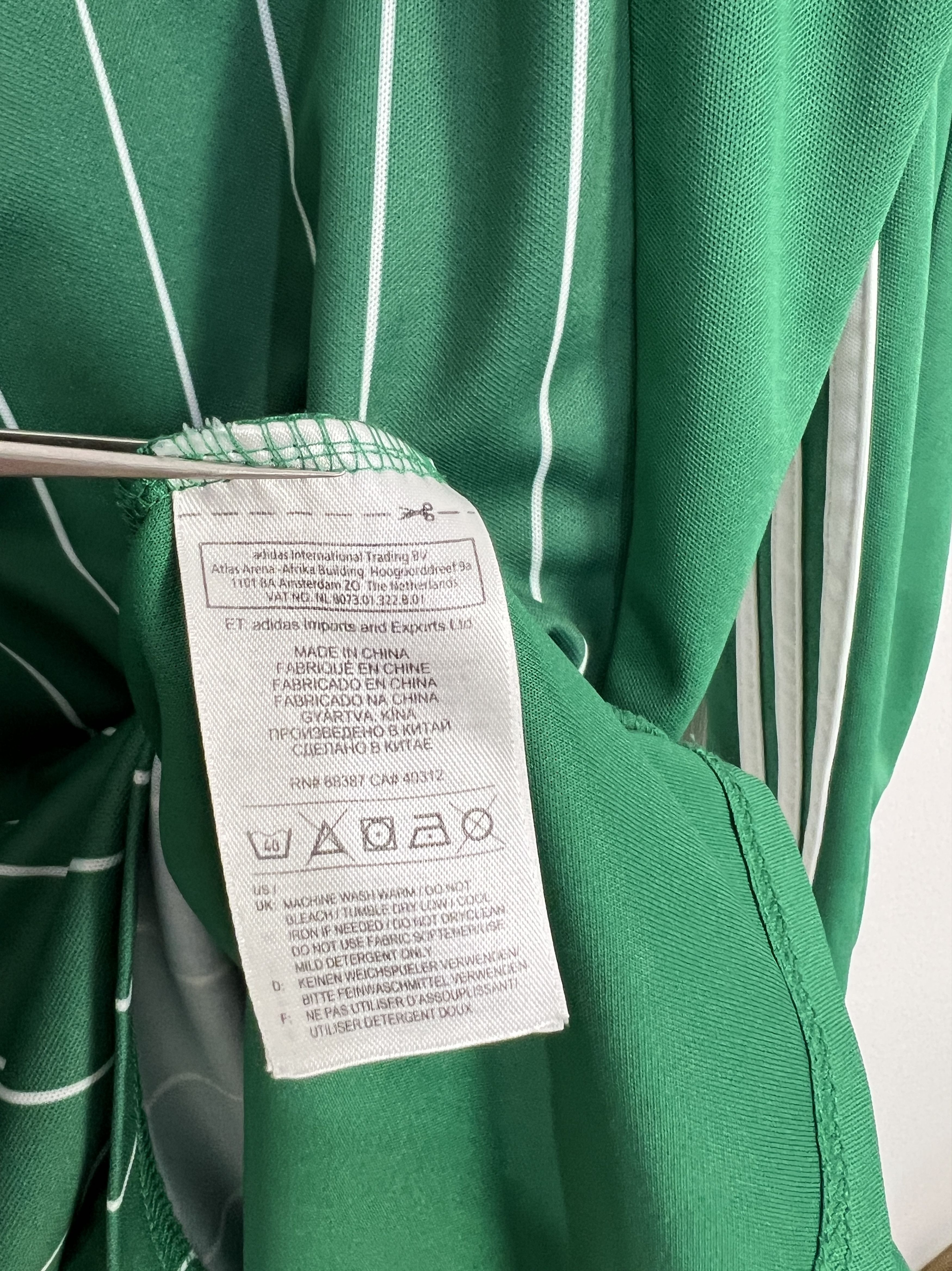 Adidas Northern Ireland football shirt Soccer Long Sleeve McClean Size US L / EU 52-54 / 3 - 9 Thumbnail