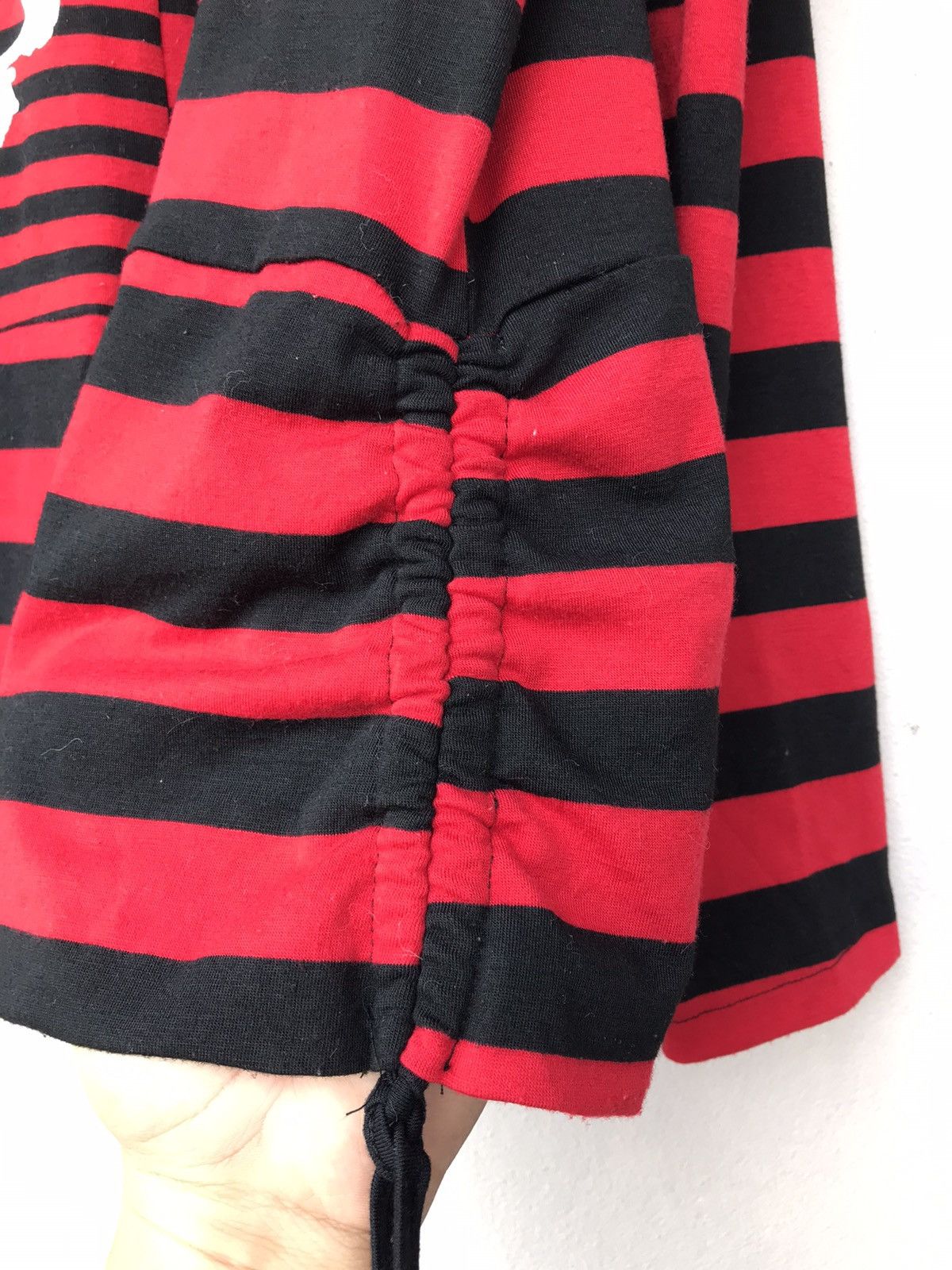 Japanese Brand DRUG HONEY RAVE PUNK SEDITIONARIES STRIPES LONGSLEEVE TEE Size L / US 10 / IT 46 - 9 Thumbnail