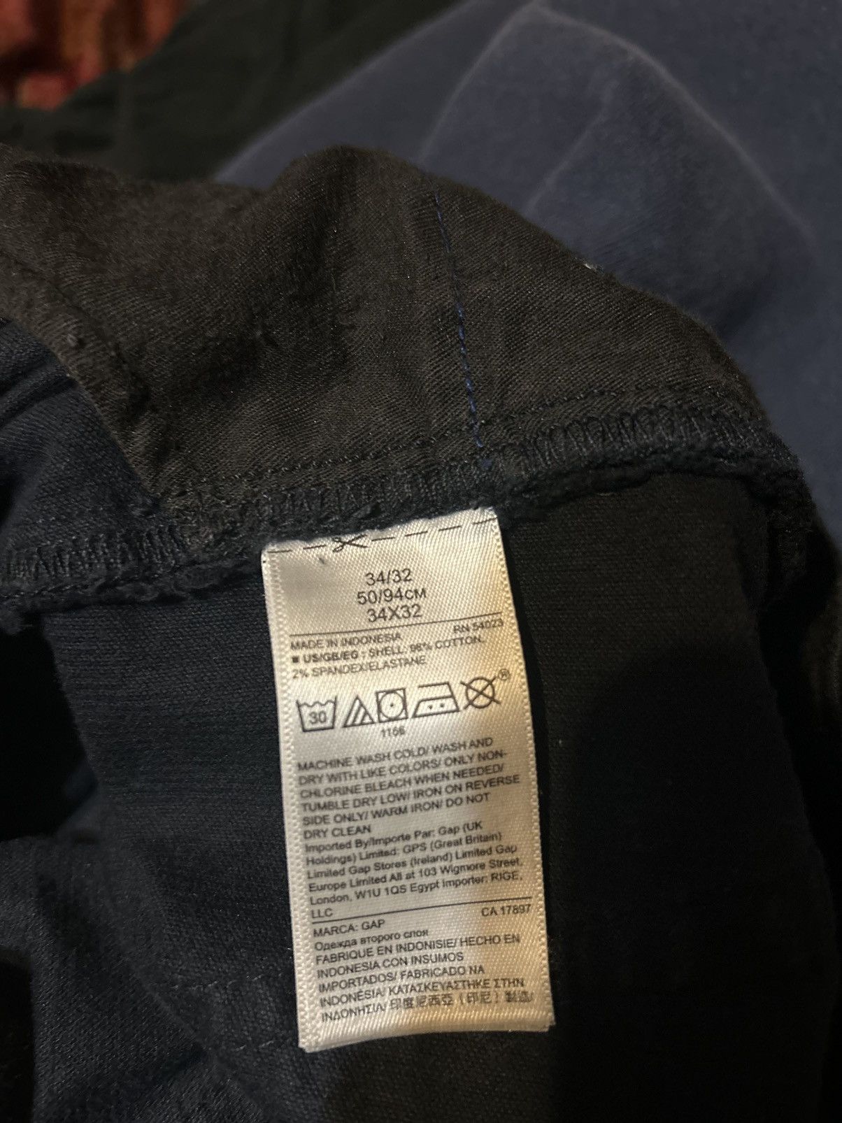 Gap Gap corduroy pants Navy Size US 34 / EU 50 - 5 Thumbnail