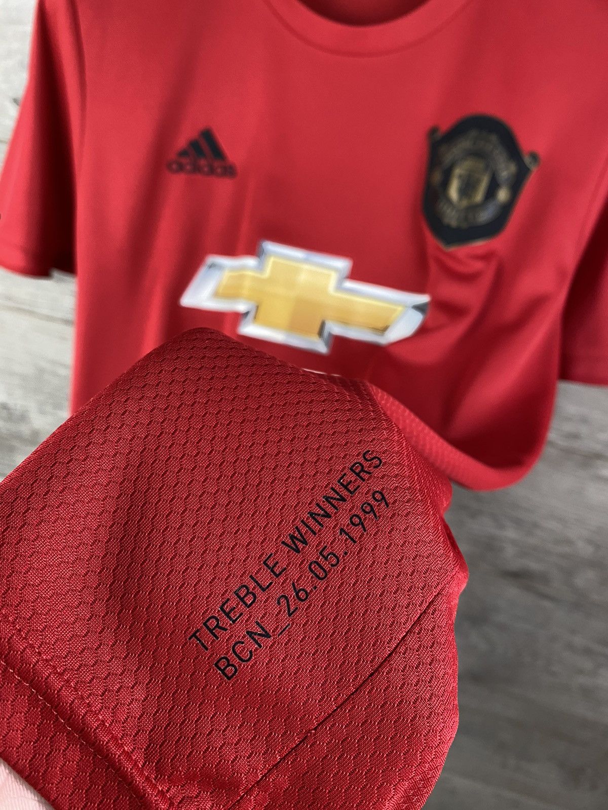 Adidas T-shirt Adidas Manchecter United Size L Size US L / EU 52-54 / 3 - 5 Thumbnail