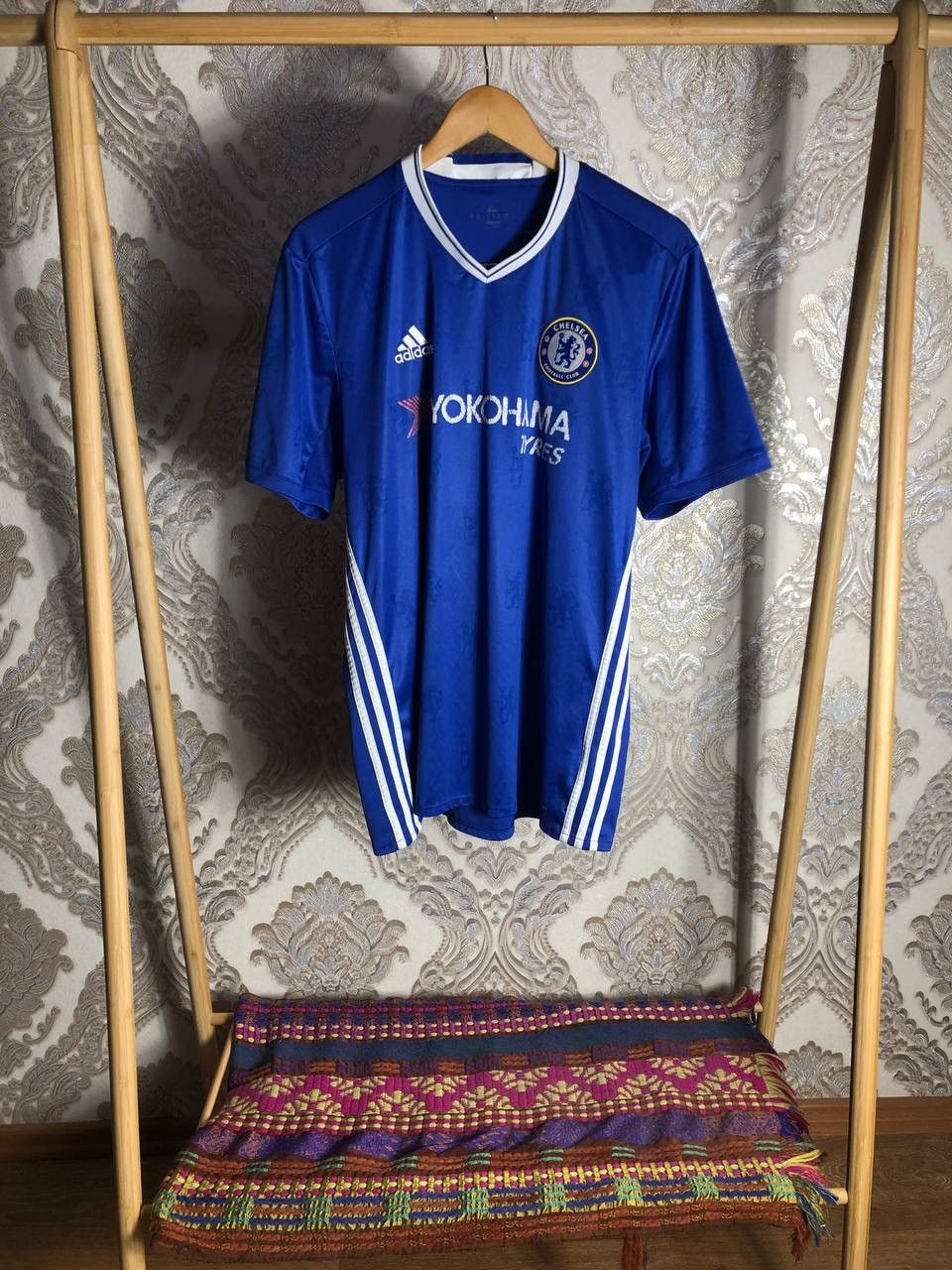 Adidas × Vintage VERY RARE ADIDAS FC CHELSEA LONDON ENGLAND SOCCER JERSEY Y2K Size US XL / EU 56 / 4 - 1 Thumbnail