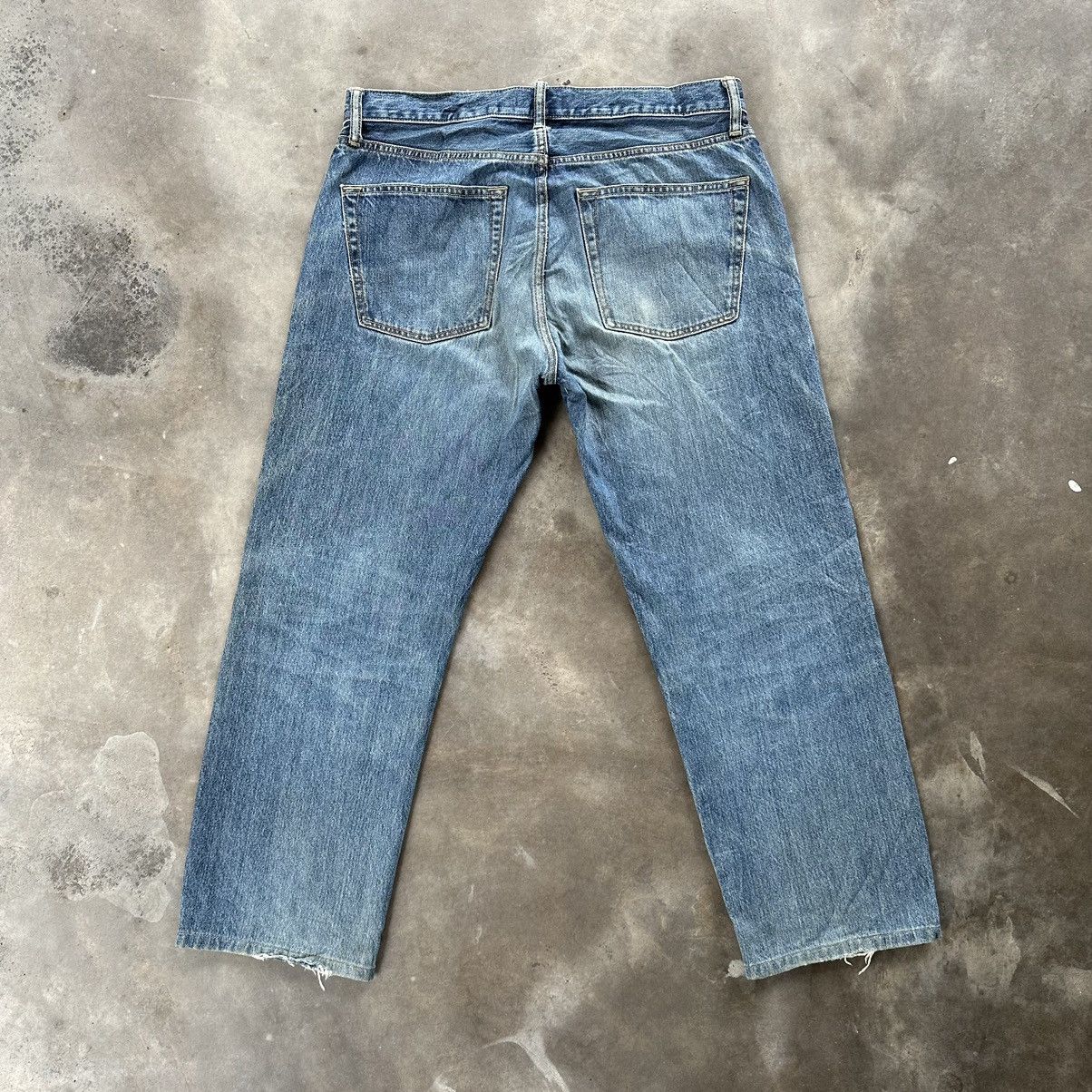 Japanese Brand Vintage Japanese Raw Faded Denim Jean Made In Japan Size 36 Size US 36 / EU 52 - 9 Thumbnail