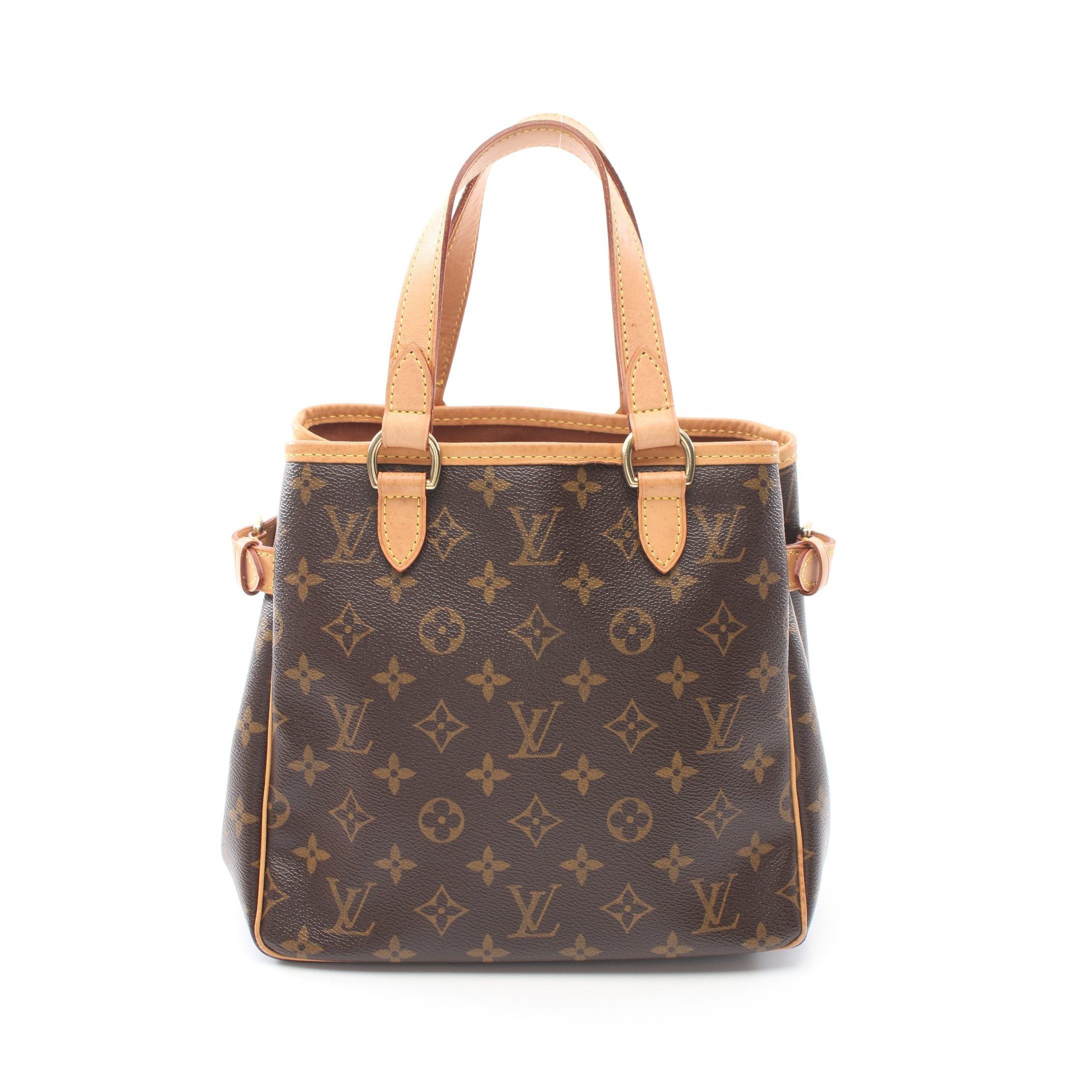 Louis Vuitton Louis Vuitton Batignolles Monogram Handbag Leather Brown Size ONE SIZE - 1 Thumbnail