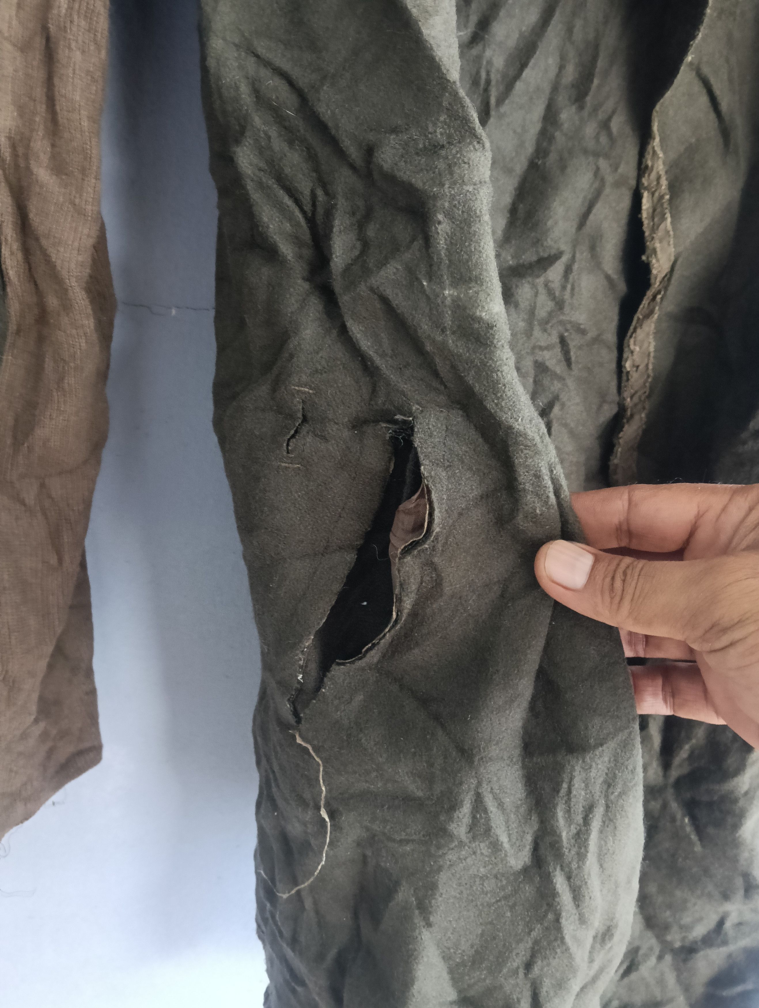 Rick Owens Vintage Okiraku Japanese Brand Like Rick Owen Style Size US XS / EU 42 / 0 - 5 Thumbnail
