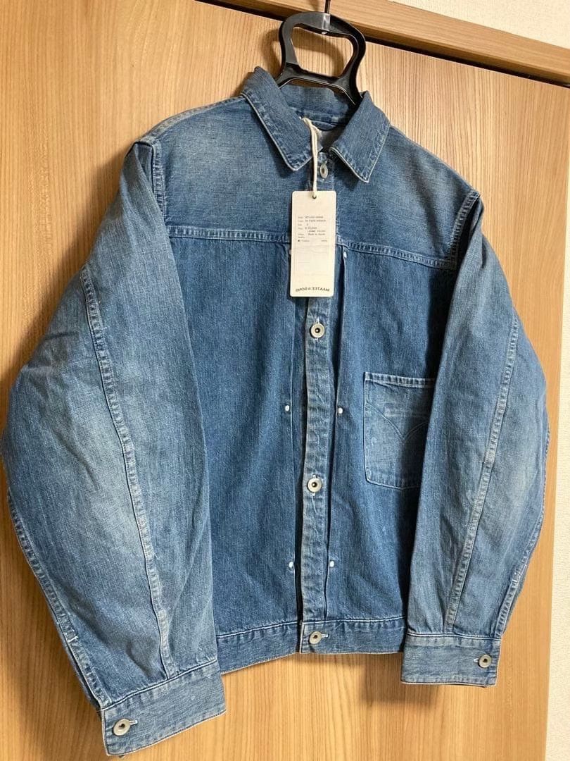 MAATEE & SONS maatee&sons 24SS Washed Denim Jacket Size US M / EU 48-50 / 2 - 1 Thumbnail