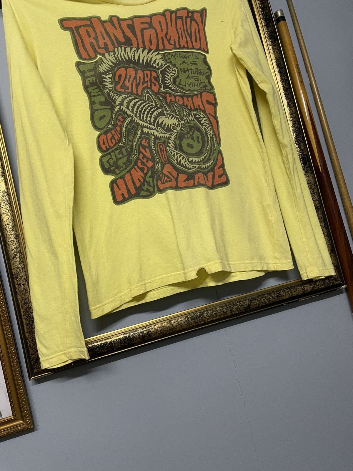 Japanese Brand Vintage Japan 291295=HOMME Transformation Slave Longsleeve Size US S / EU 44-46 / 1 - 4 Thumbnail