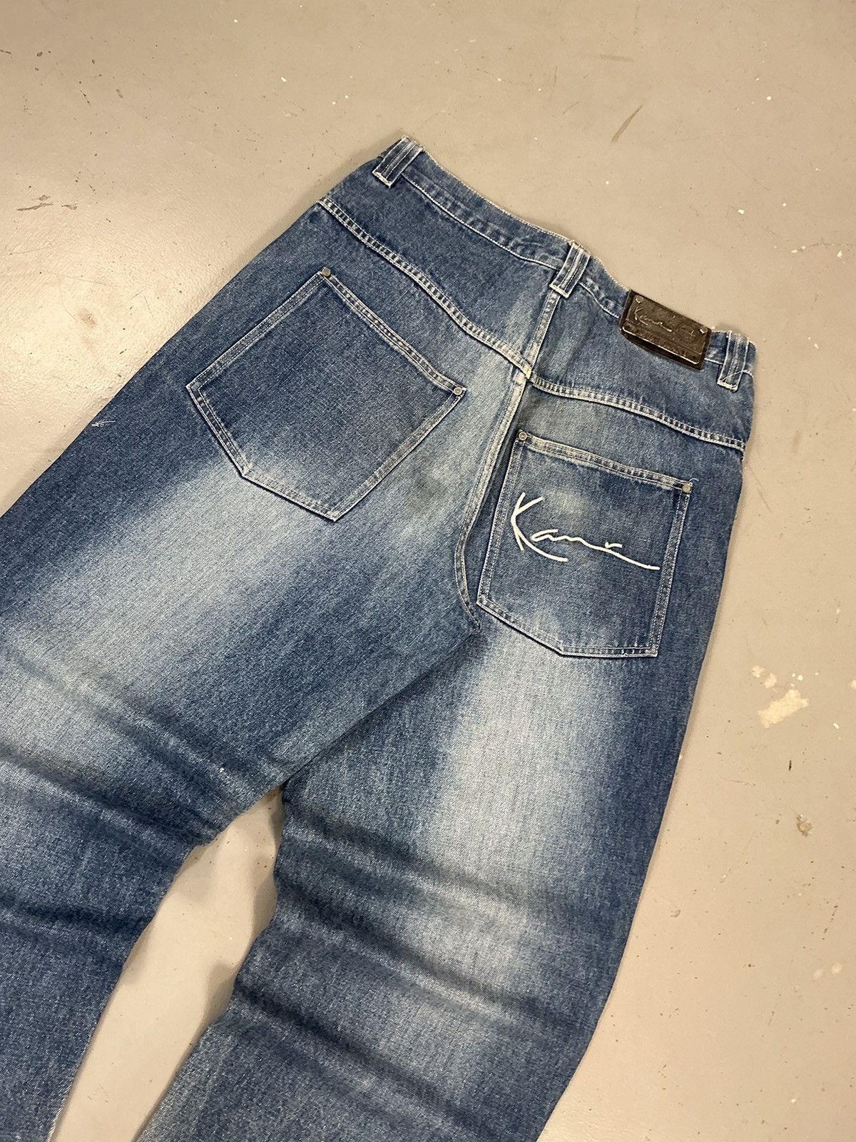 Karl Kani × Vintage Vintage Karl Kani embroidered denim Size US 34 / EU 50 - 14 Thumbnail