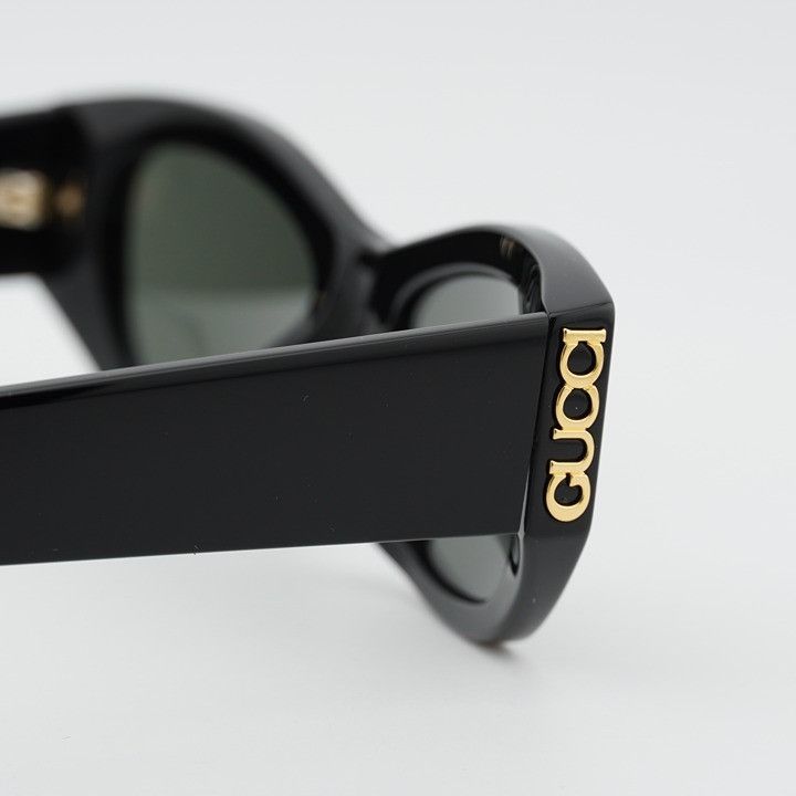 Gucci Gucci GG2044SA 001 Women Sunglasses Black Cat Eye Frame Size ONE SIZE - 8 Thumbnail