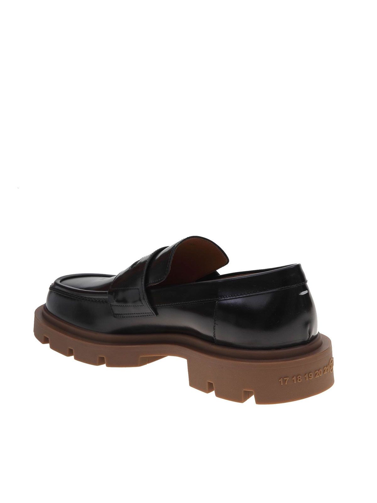 Maison Margiela oc11z0325 Moccasin Loafers in Black Size US 12 / EU 45 - 3 Thumbnail